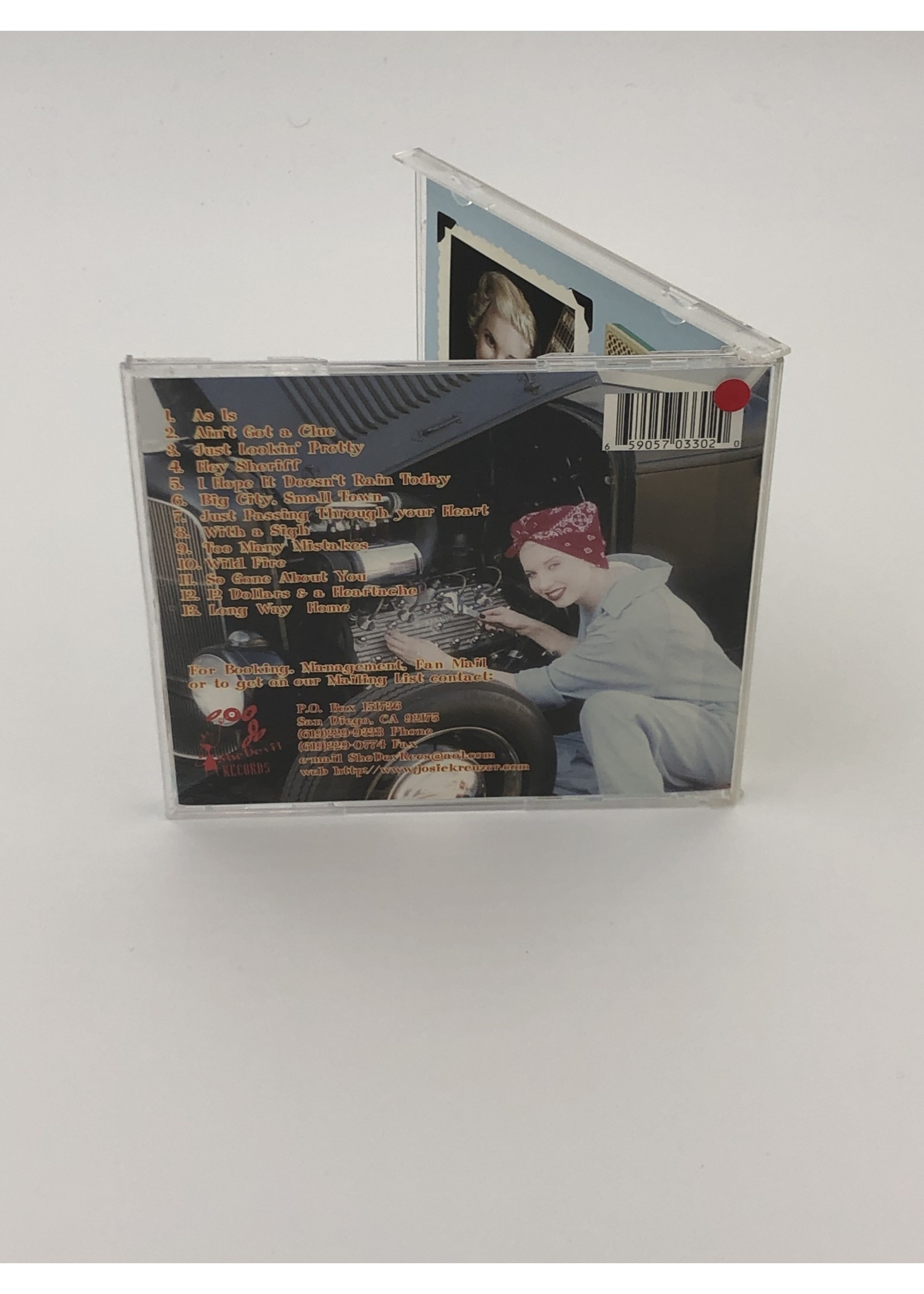 CD Josie Kreuzer: As Is CD