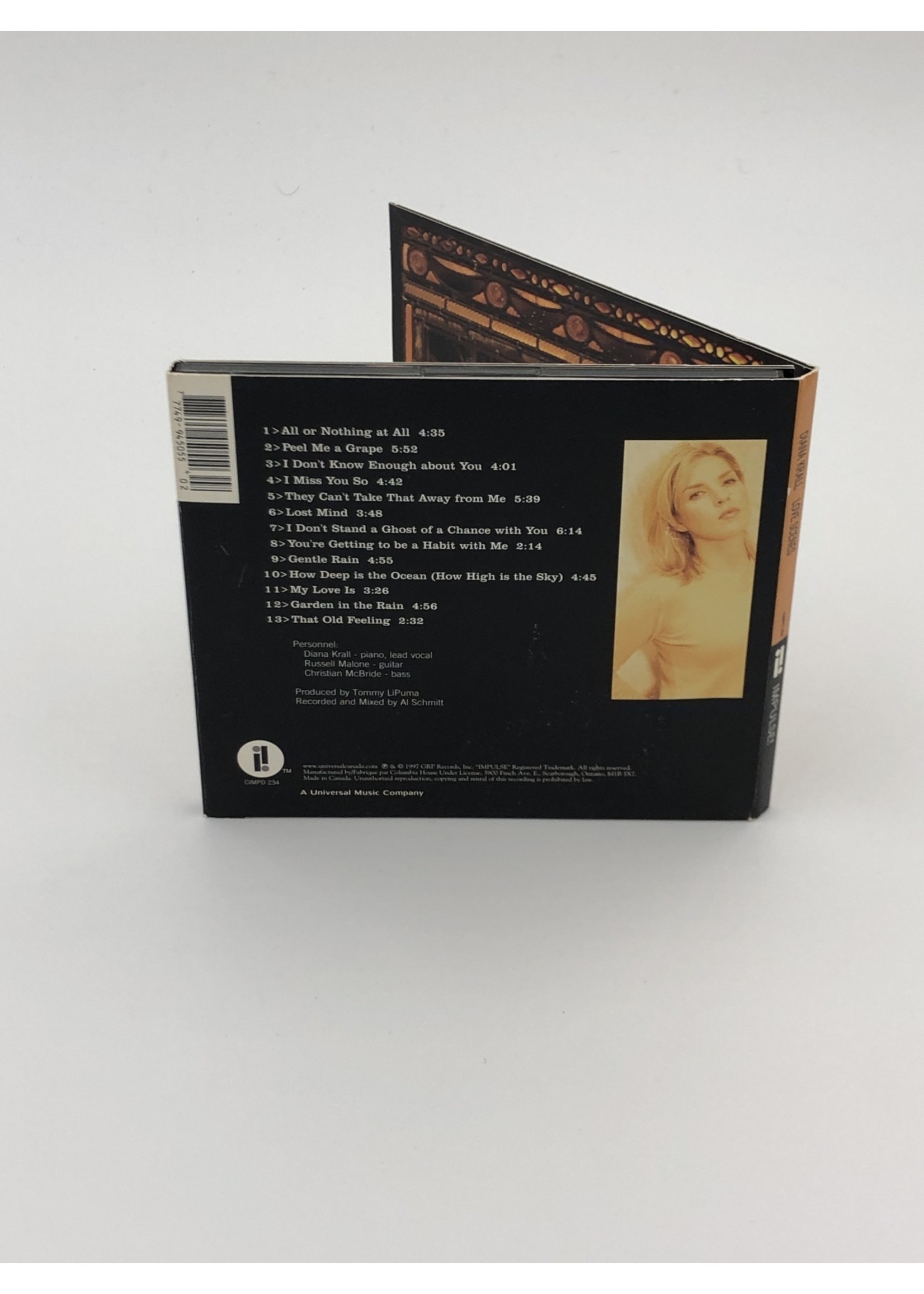 CD Diana Krall: Love Scenes CD