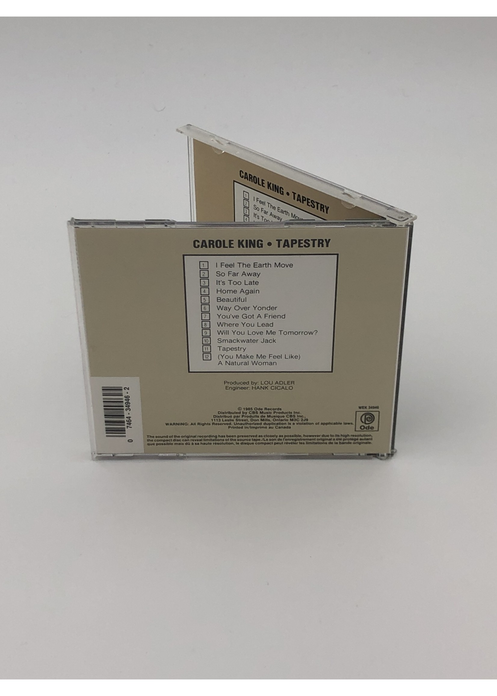 CD Carole King Tapestry CD