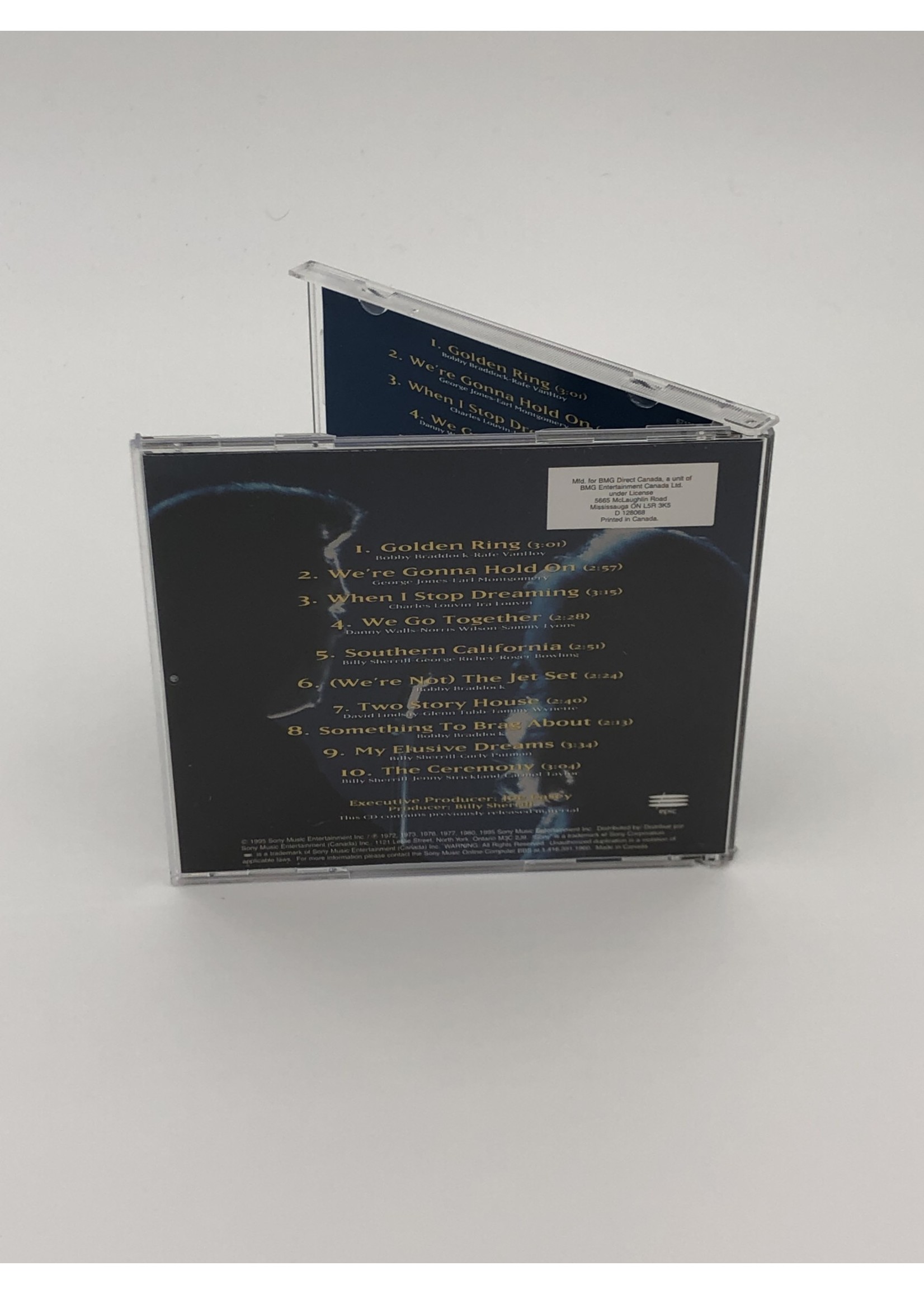CD George Jones & Tammy Wynette Super Hits CD