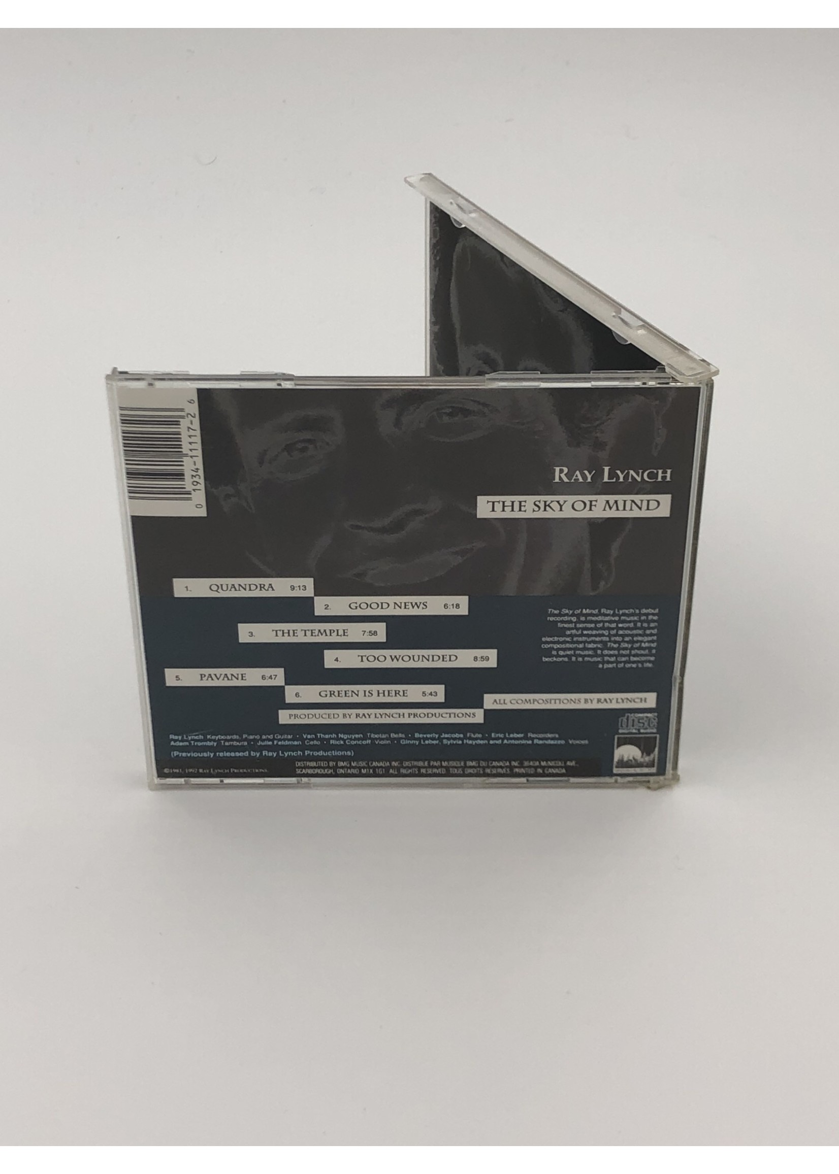 CD Ray Lynch: The Sky of Mind CD