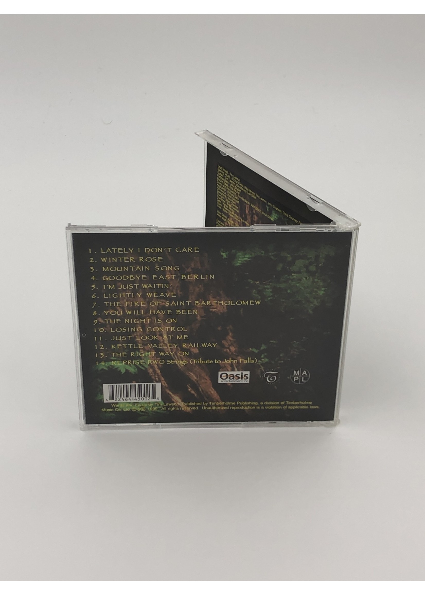 CD Tim Lawson: The Right Way On CD