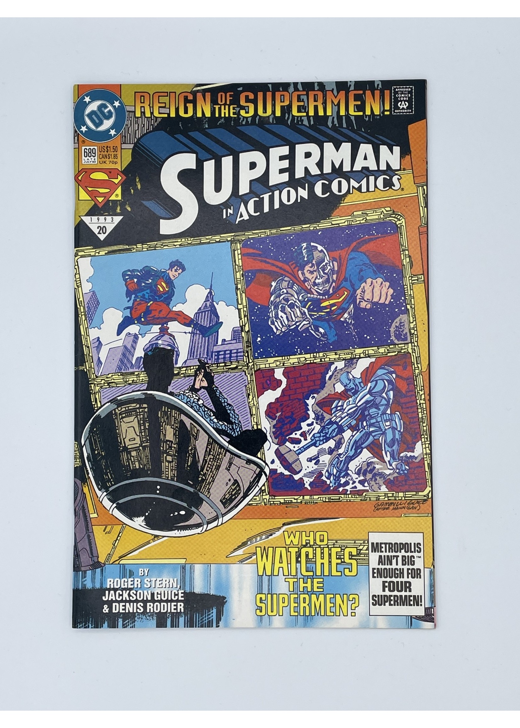 DC Action Comics Dc #689 July 1993