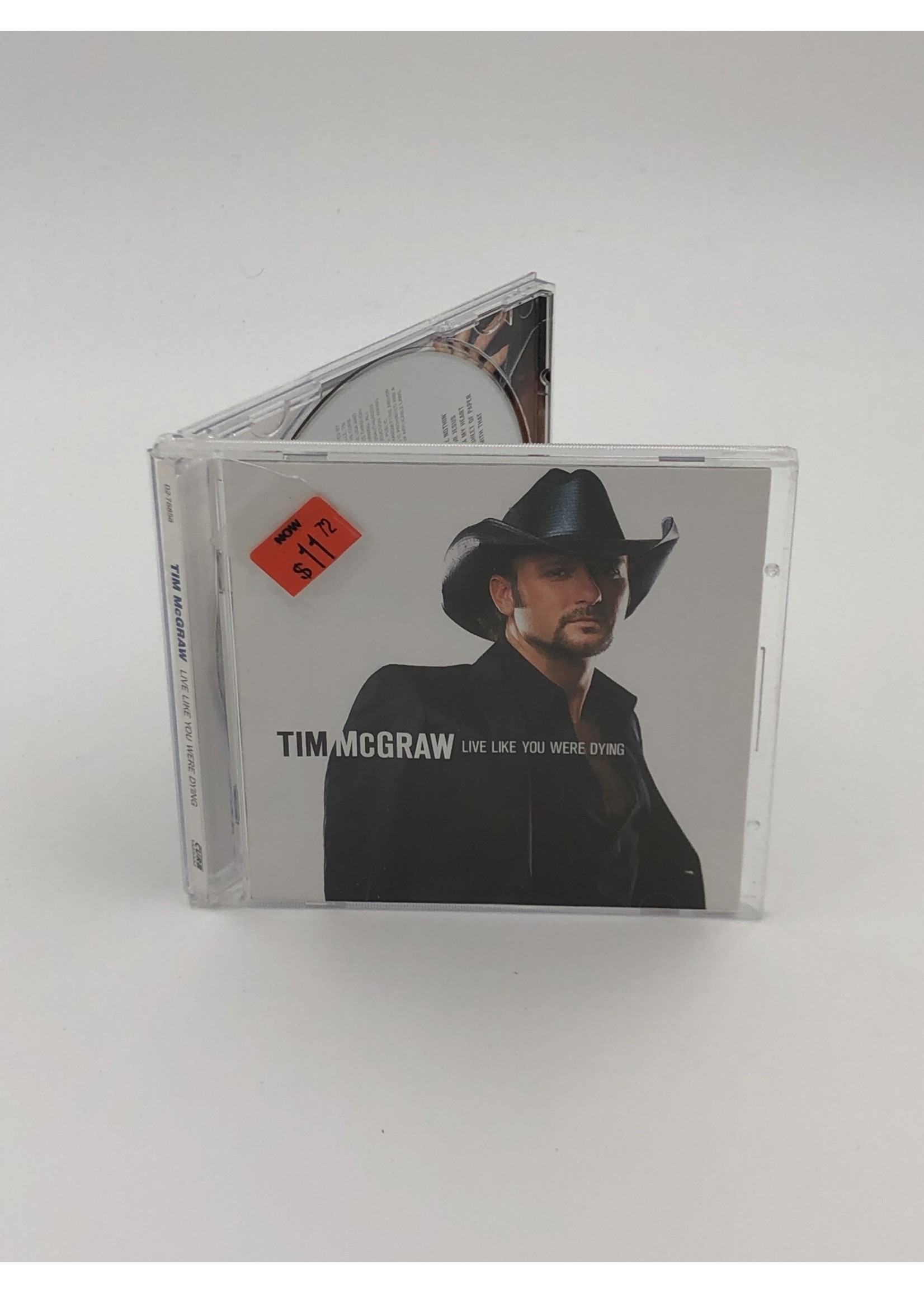 CD Tim McGraw: Live Like You Were Dying CD