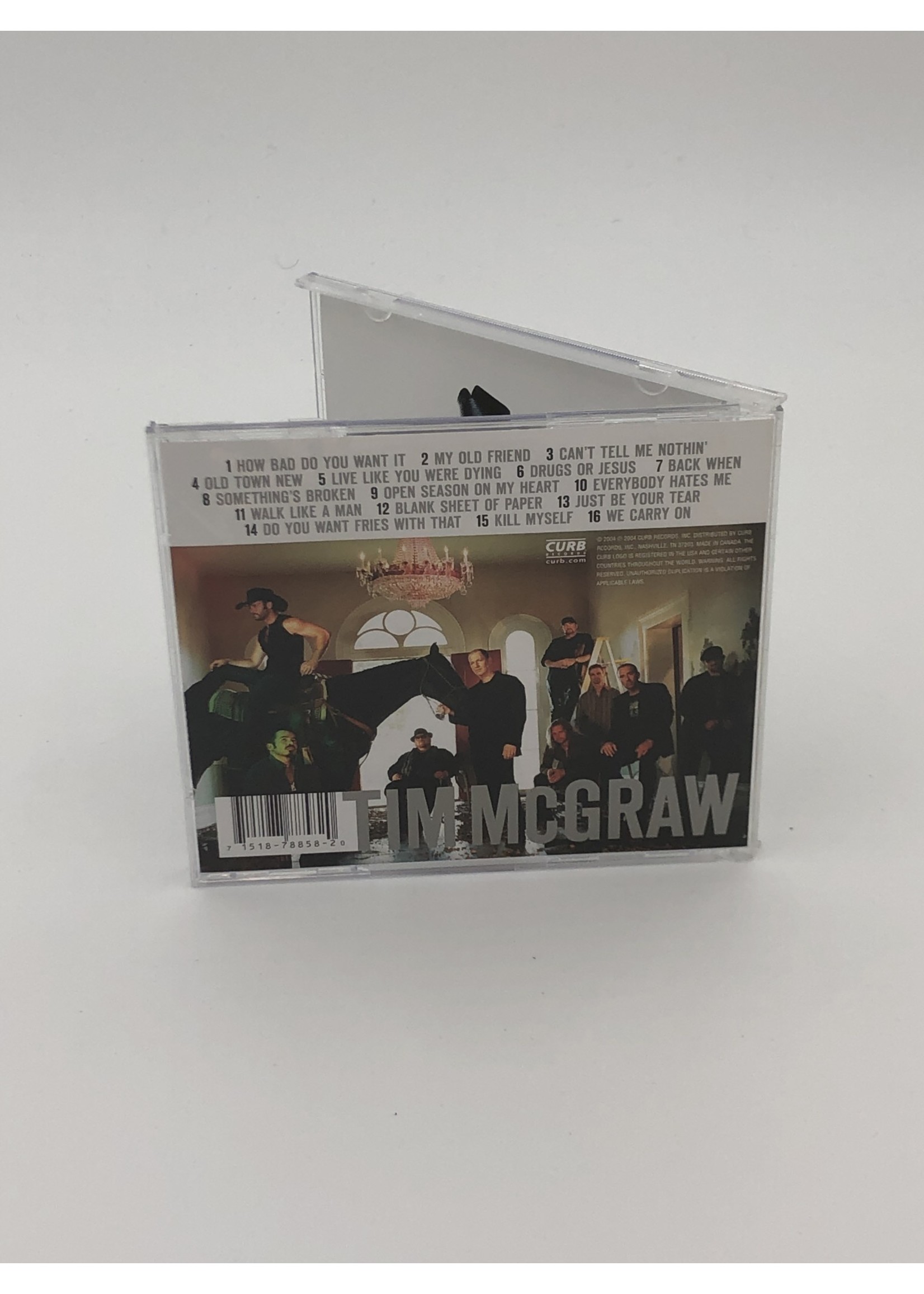 CD Tim McGraw: Live Like You Were Dying CD