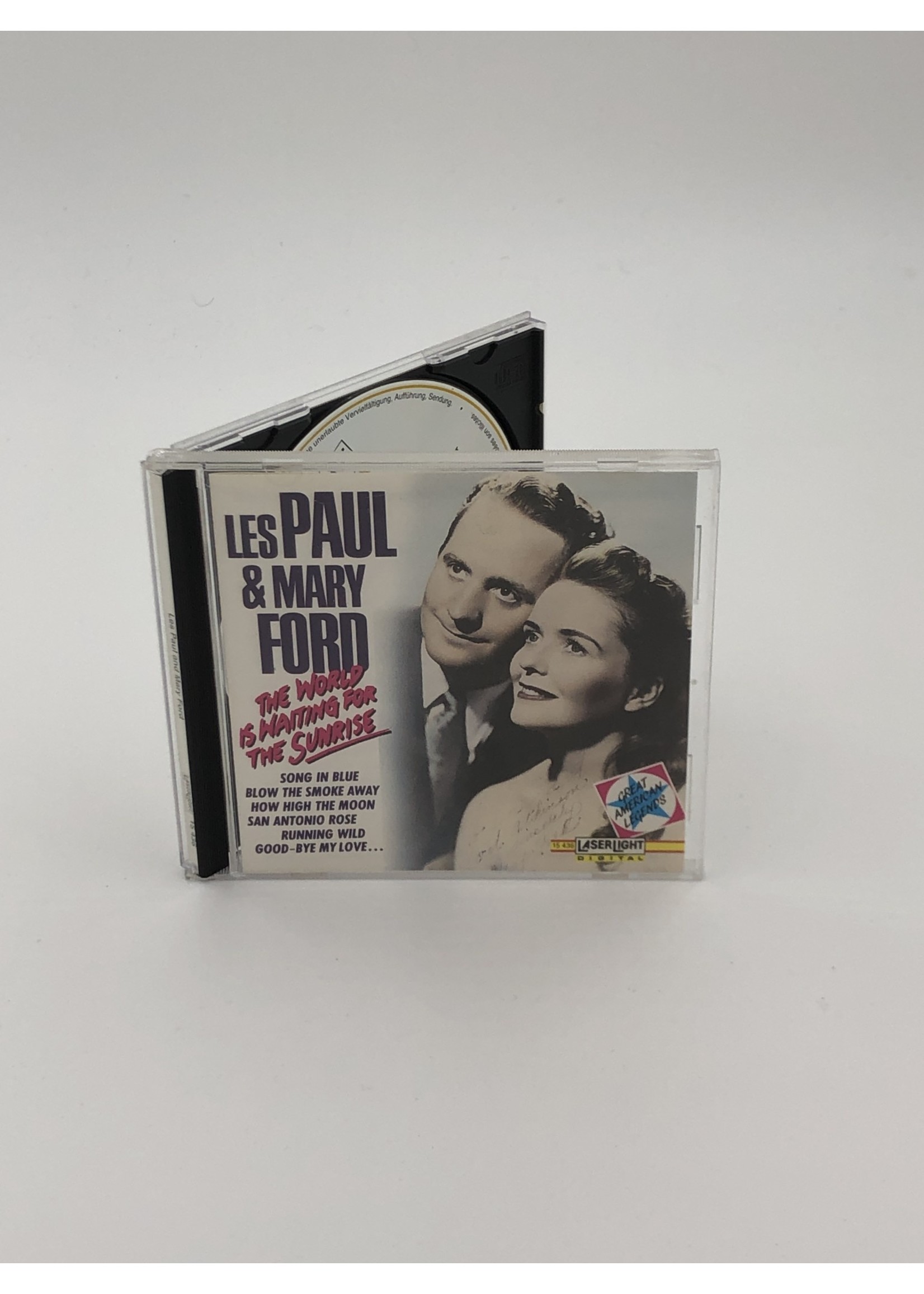CD Les Paul & Mary Ford: The World is Waiting for Sunrise CD