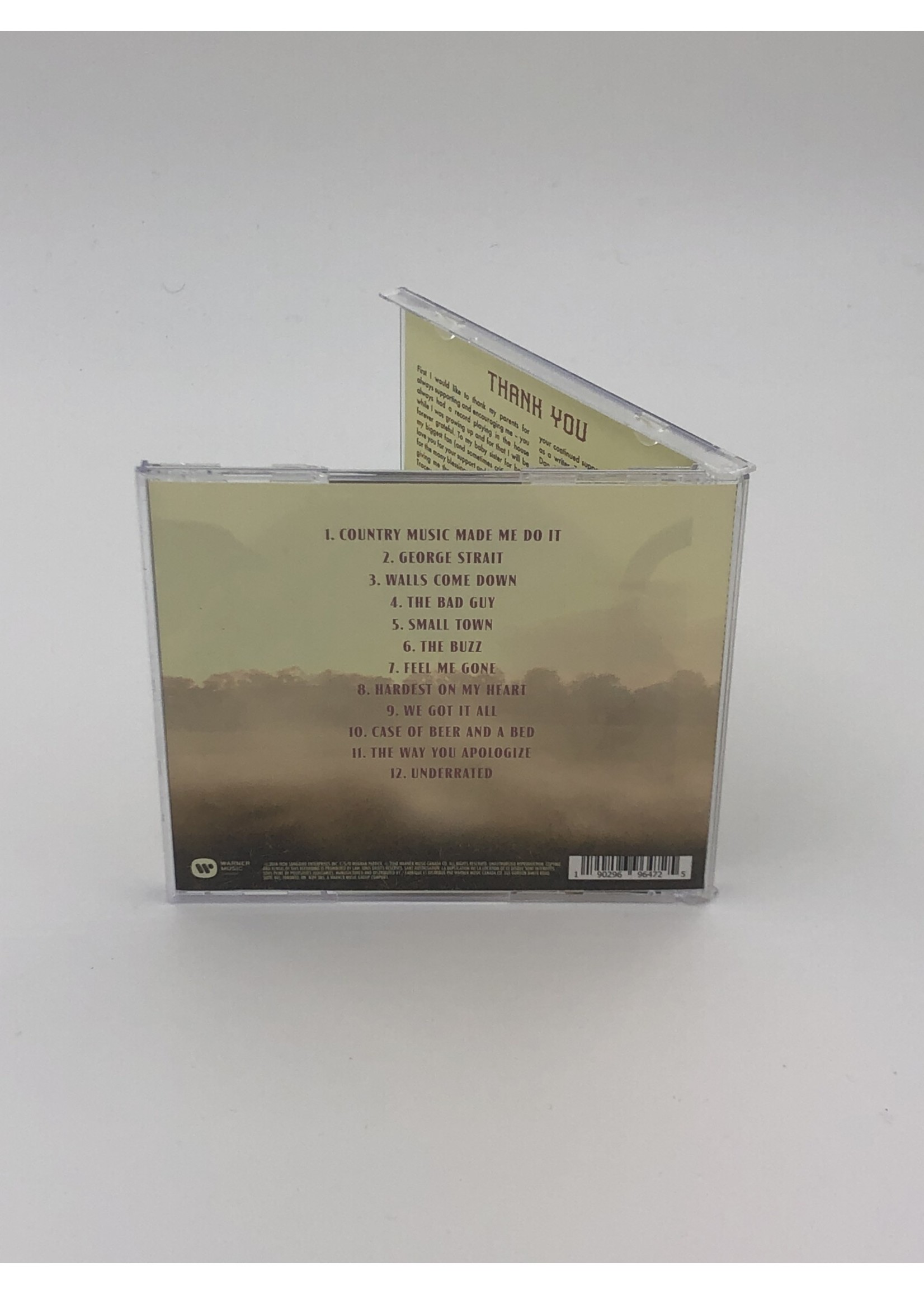 CD Meghan Patrick: Country Music Made me do It CD