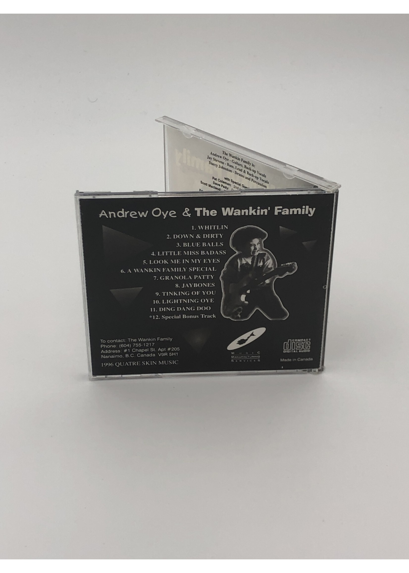 CD Andrew Oye & The Wankin Family CD