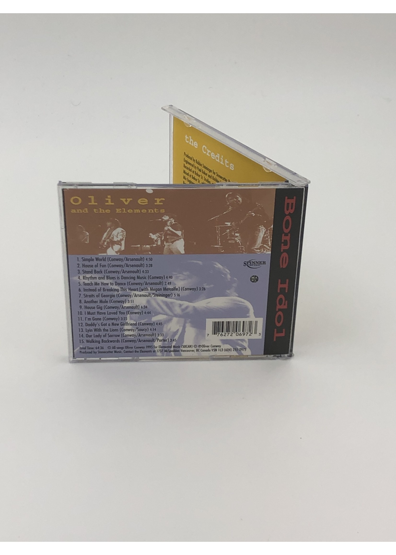 CD Oliver & The Elements: Bone Idol CD