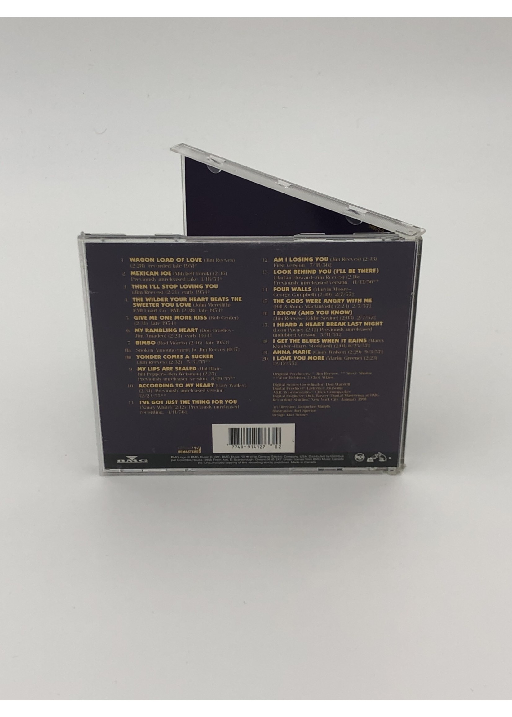 CD Jim Reeves: Four Walls: The Legend Begins CD
