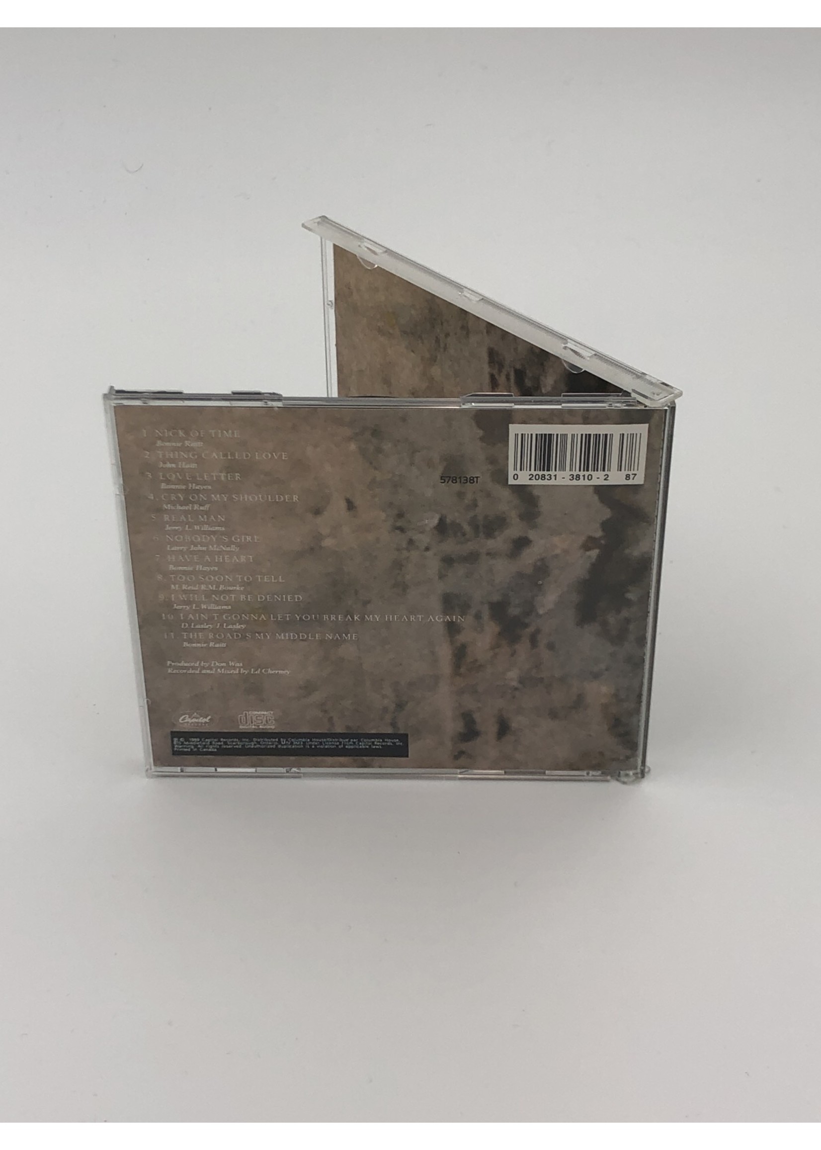 CD Bonnie Raitt: Nick of Time CD