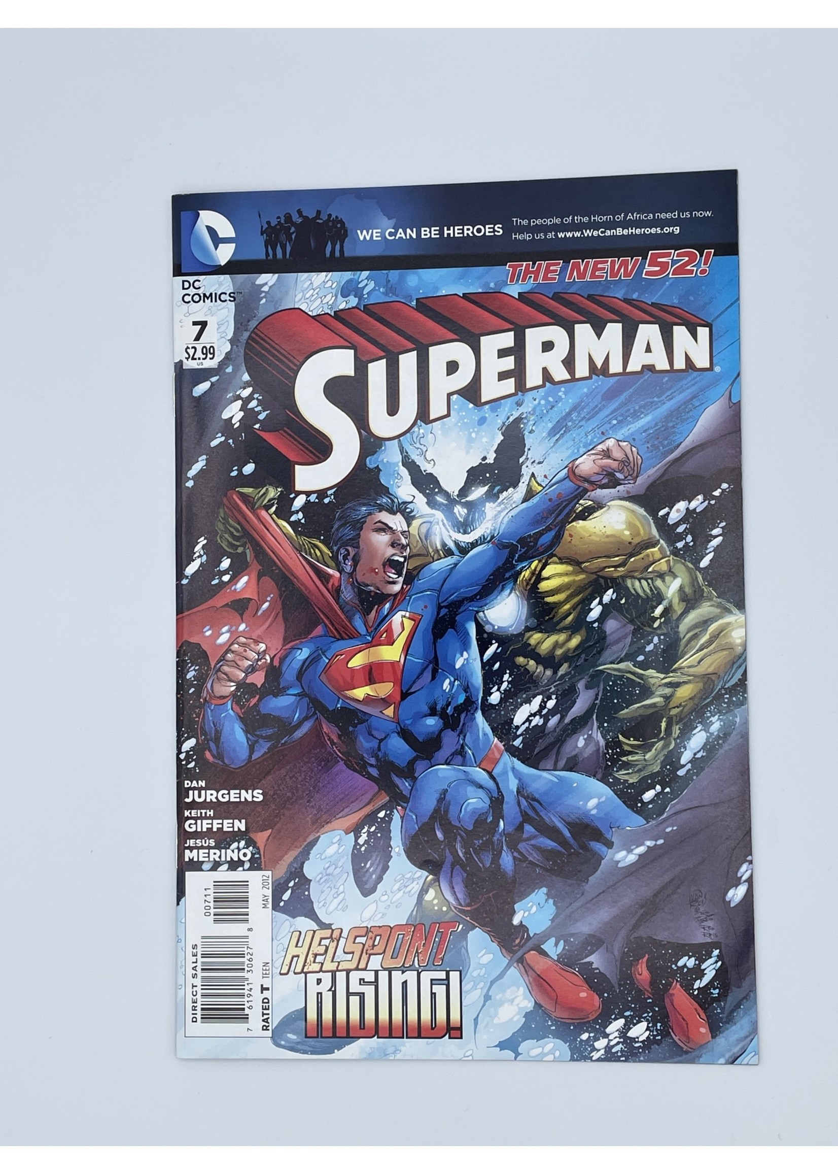 DC Superman #7 Dc May 2012