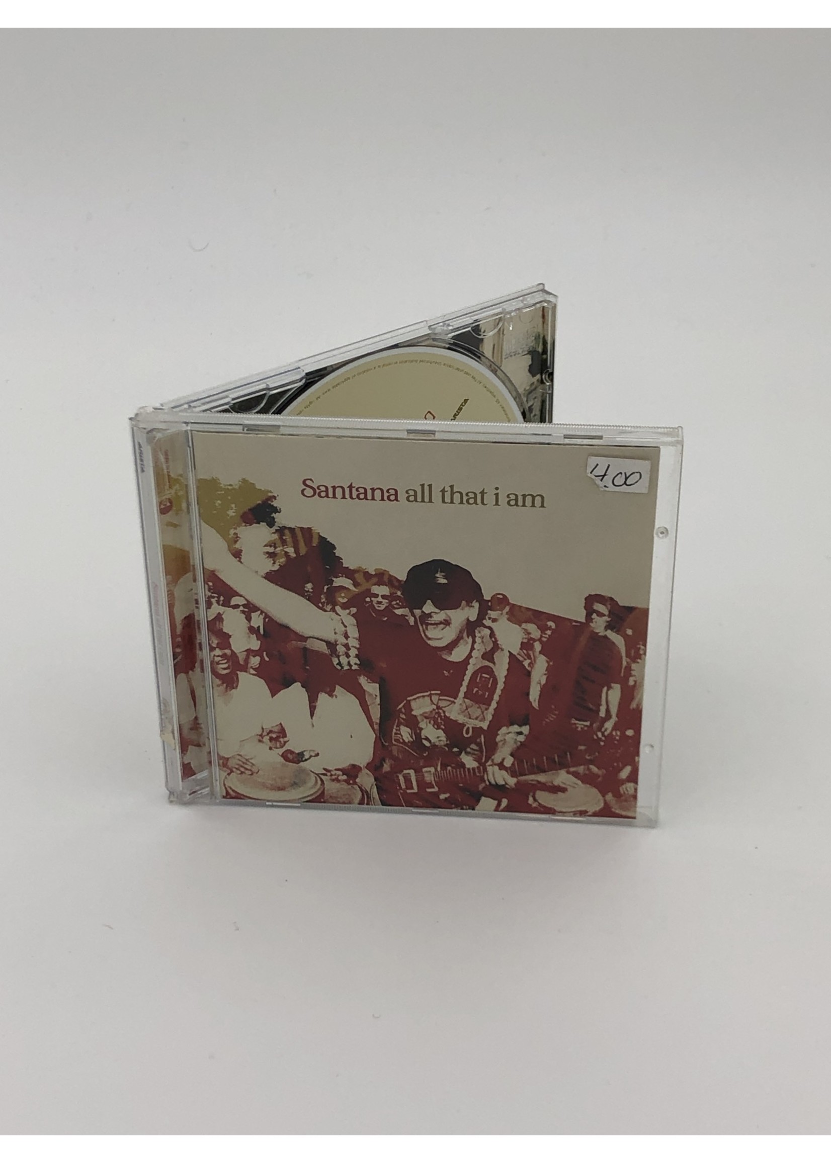 CD Santana: All That I Am CD