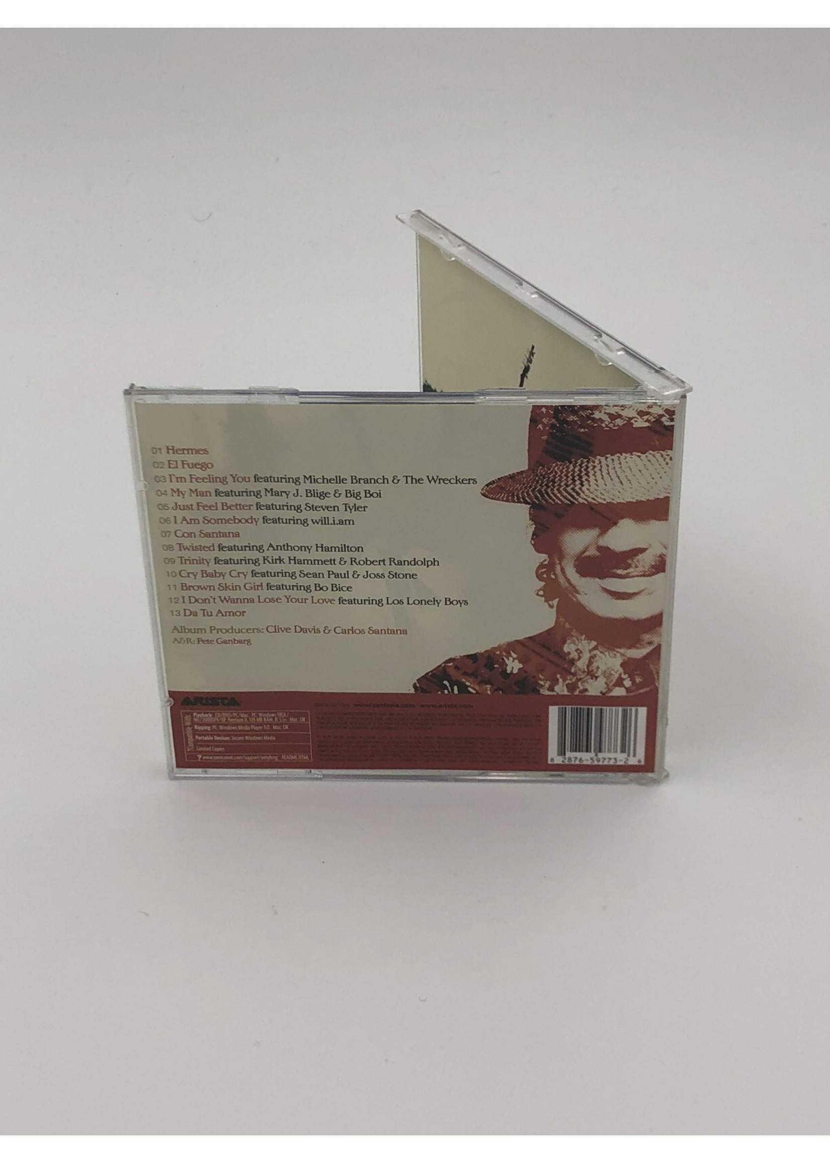 CD Santana: All That I Am CD