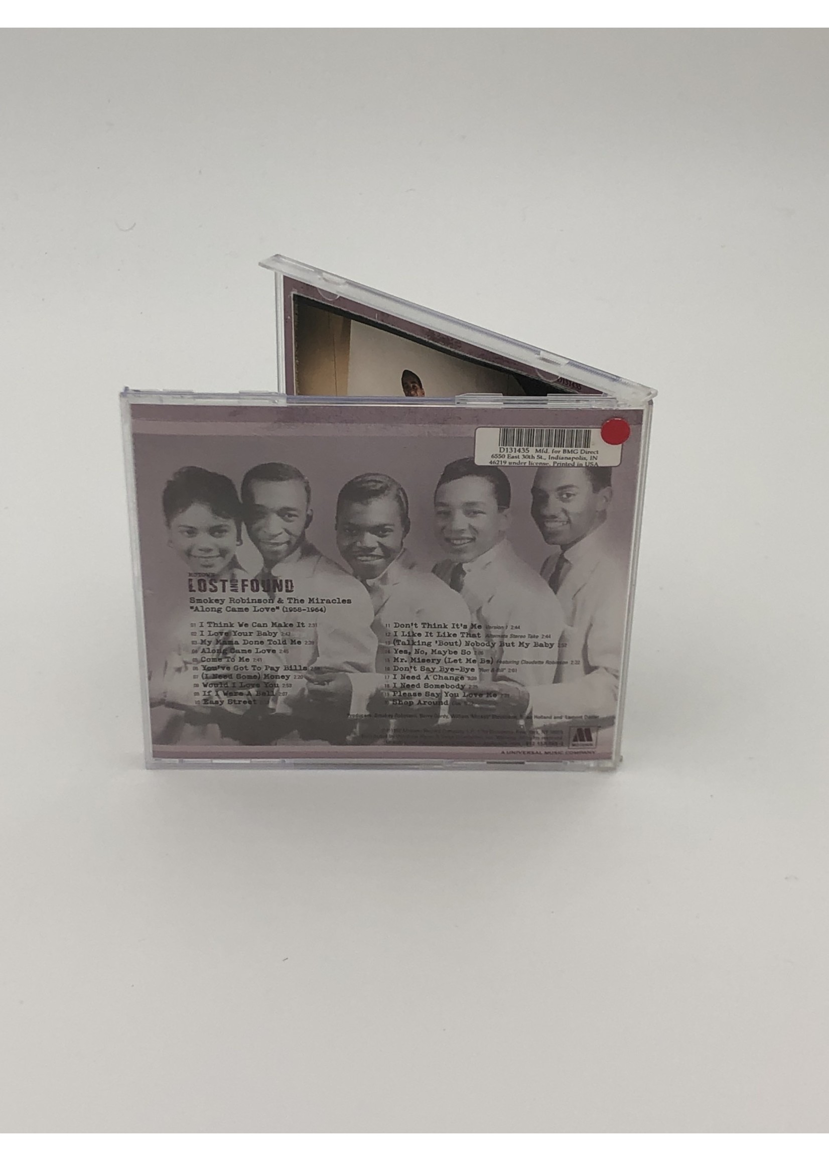 CD Smokey Robinson & The Miracles: Lost And Found: Along Came Love CD
