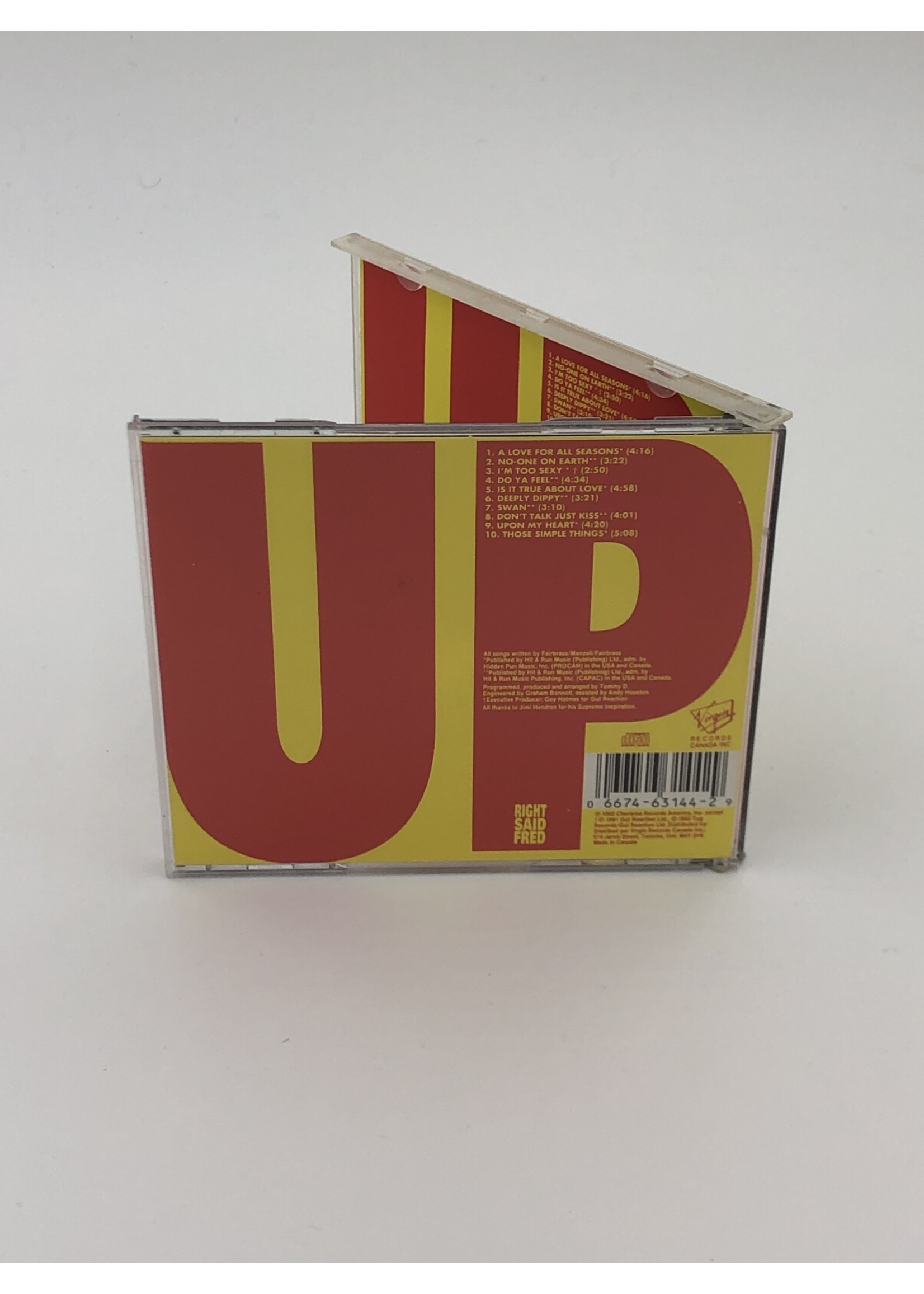 CD Right Said Fred: Up CD