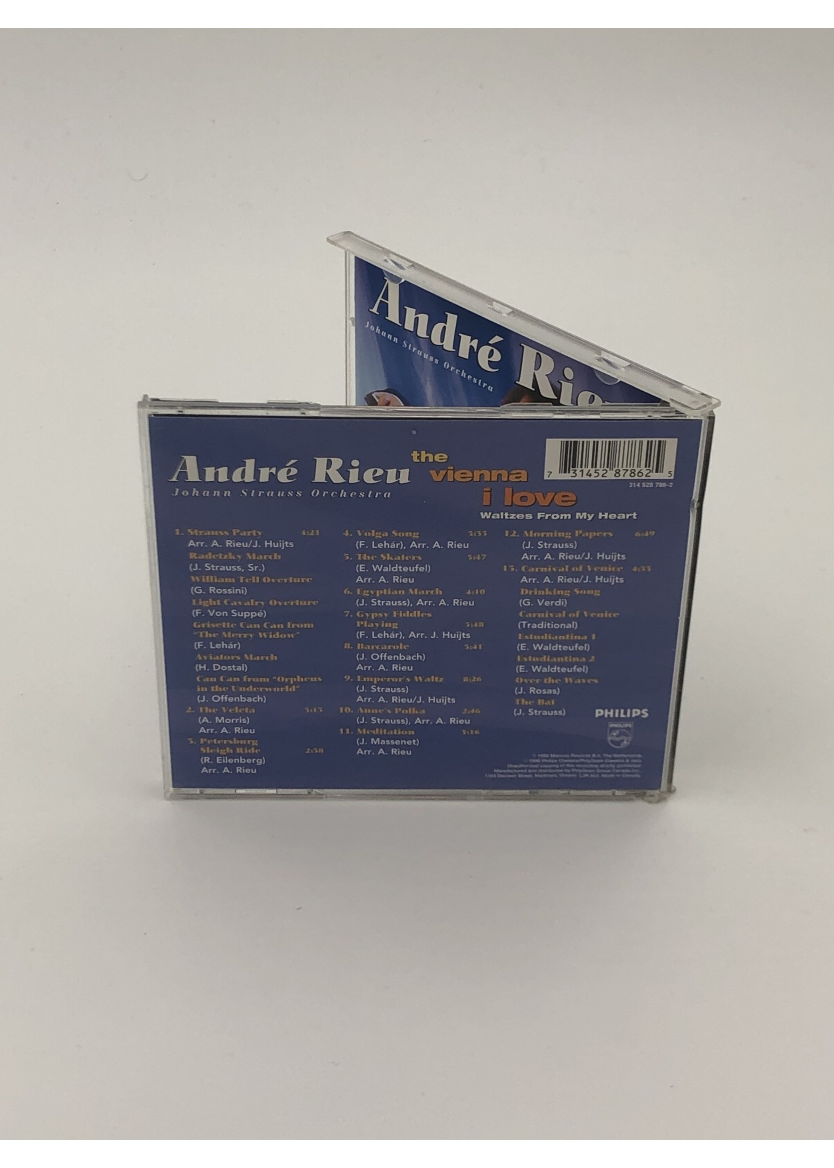 CD Andre Rieu: The Vienna I Love CD