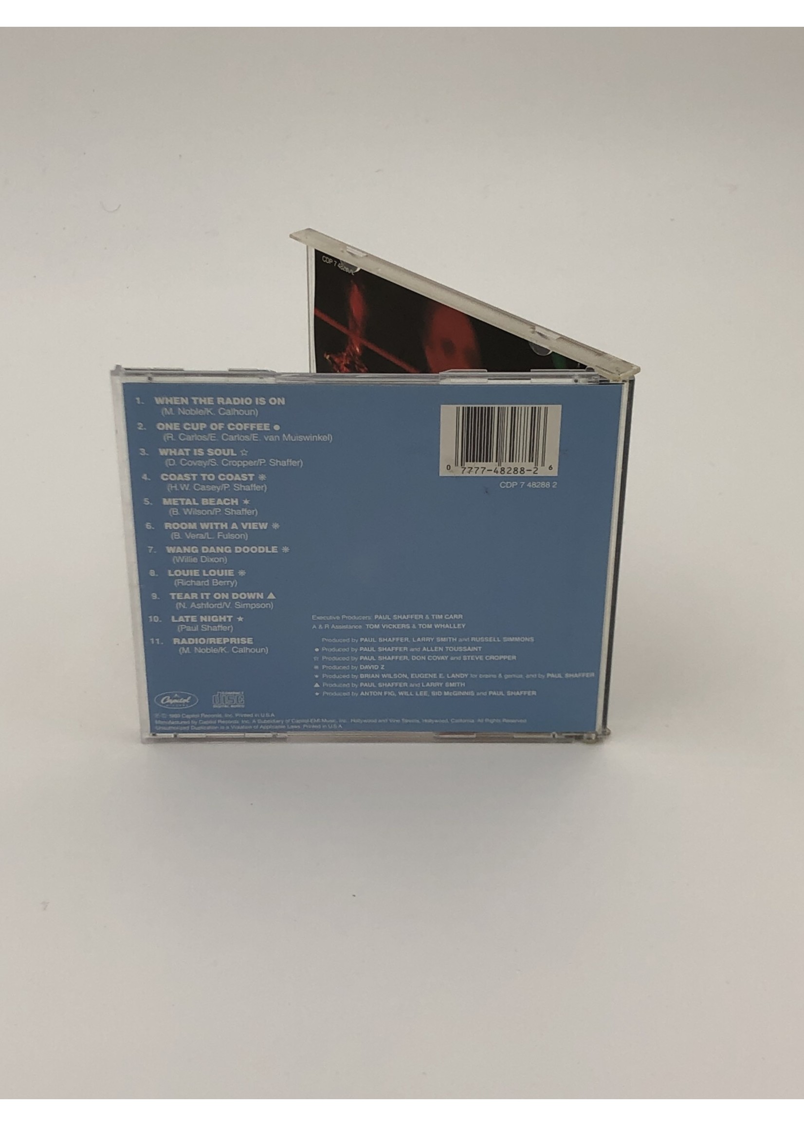 CD Paul Shaffer: Coast to Coast CD