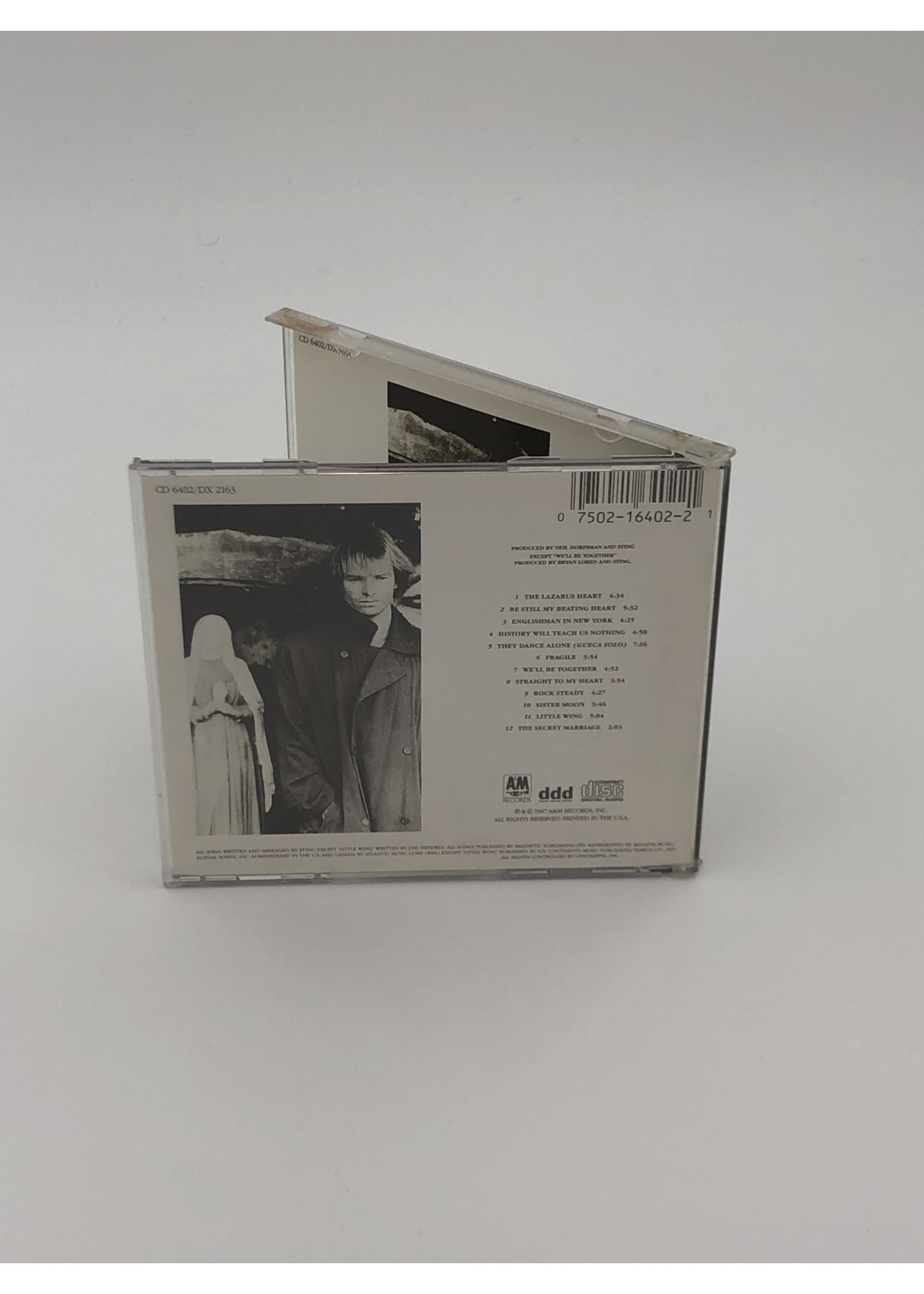 CD Sting Nothing Like The Sun CD