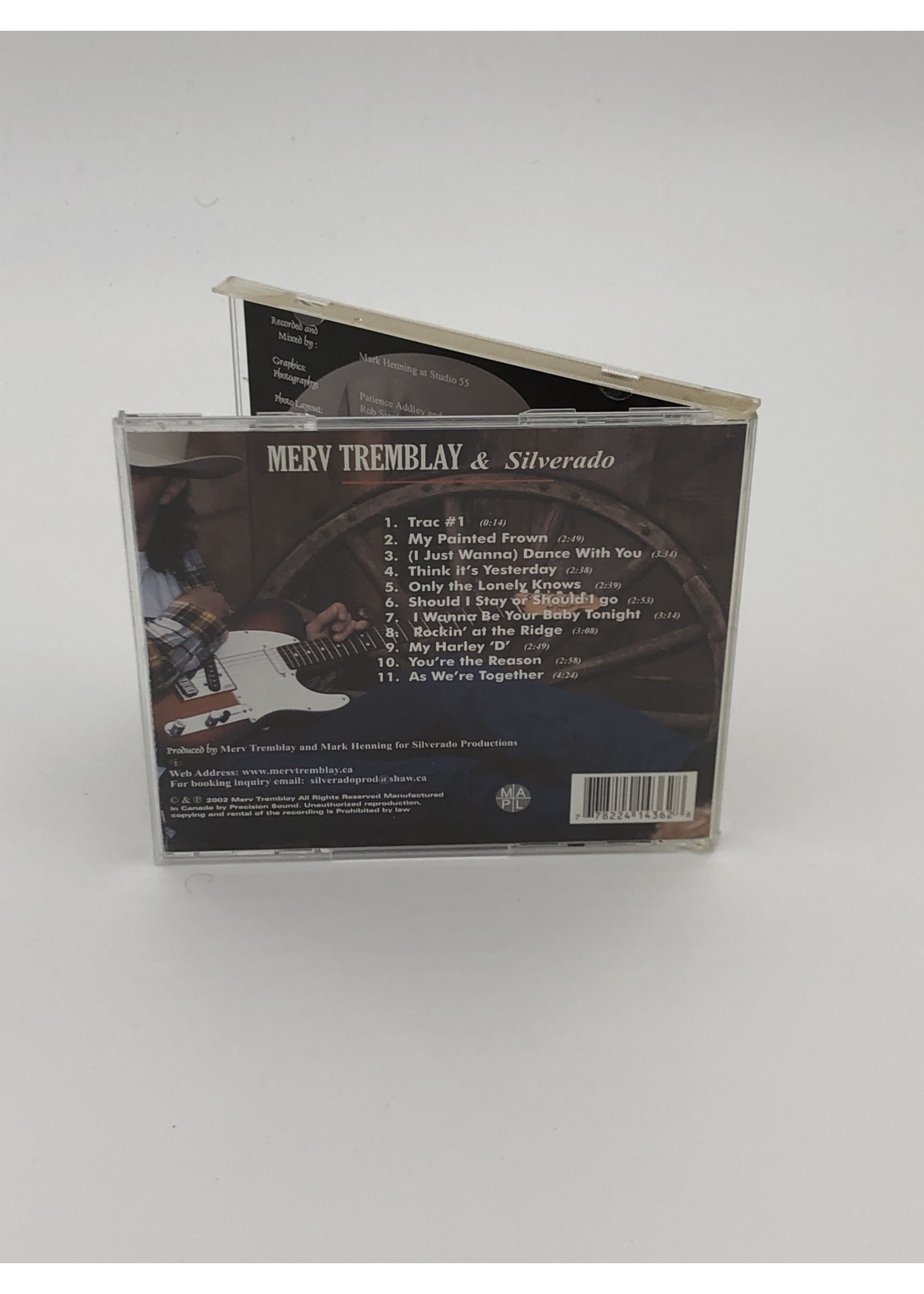 CD Merv Tremblay & Silverado: Dance with You CD