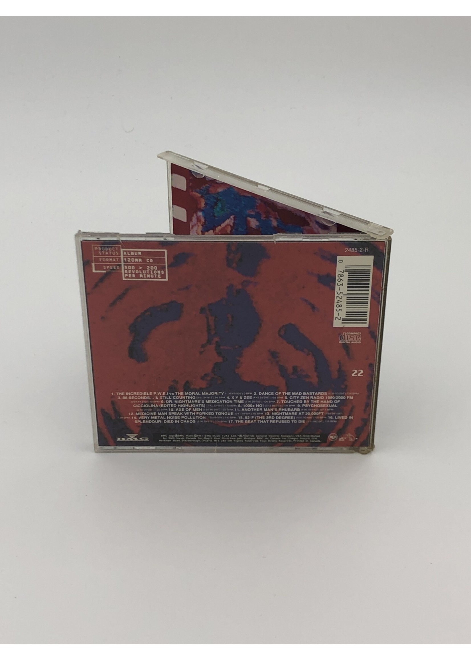 CD Pop Will Eat Itself: Cure For Sanity CD