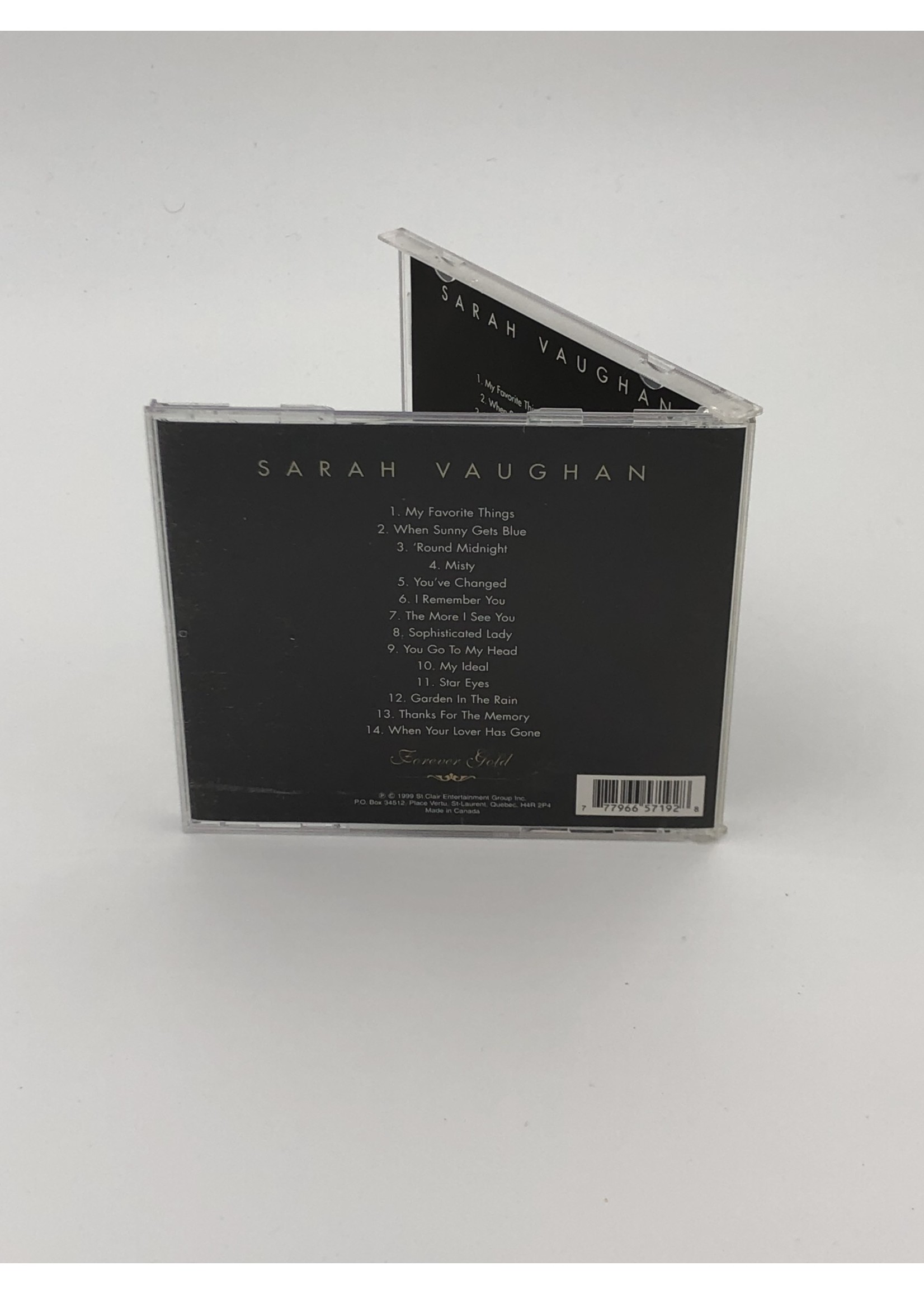 CD Sarah Vaughan: Forever Gold CD