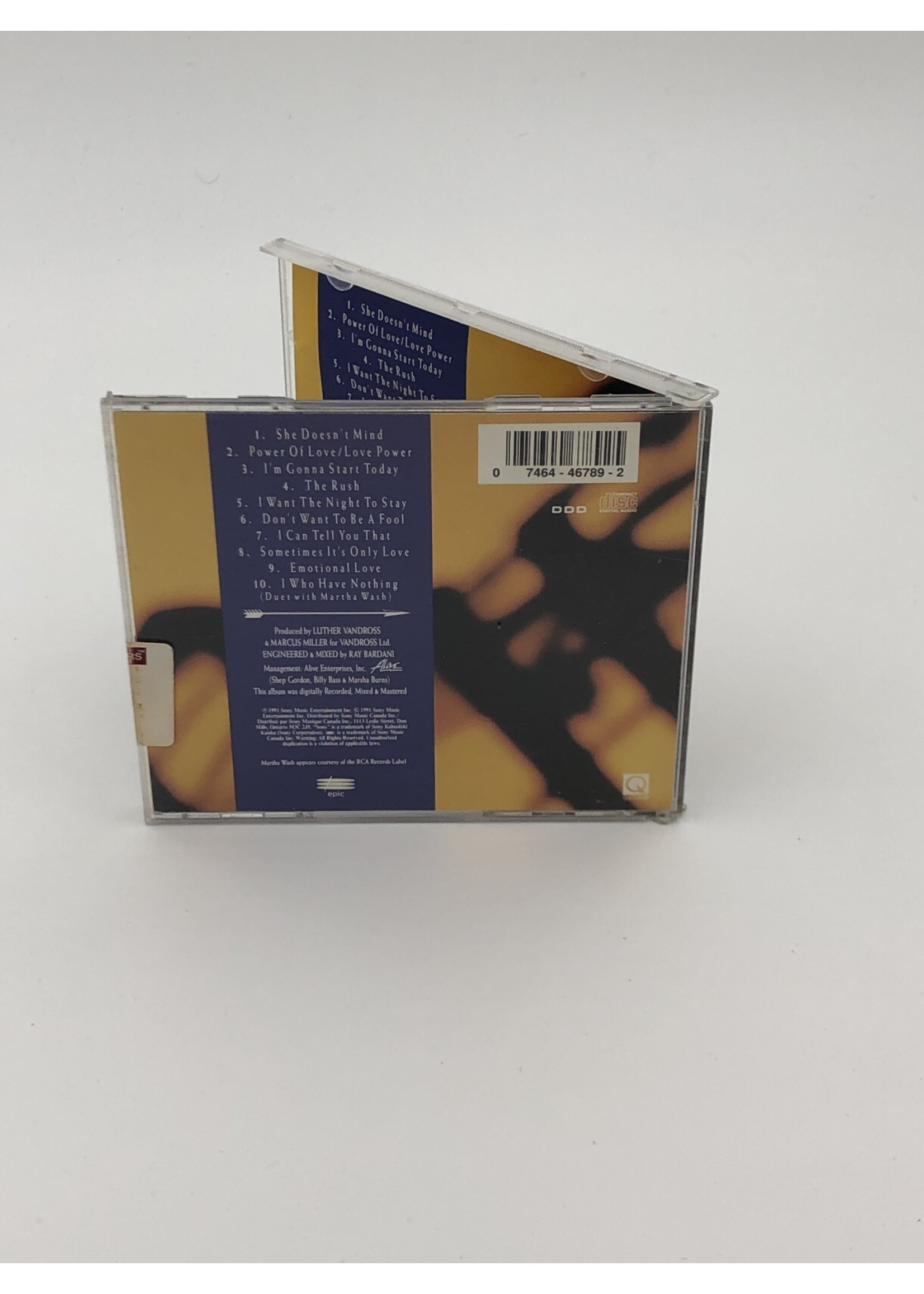 CD Luther Vandross: Power of Love CD