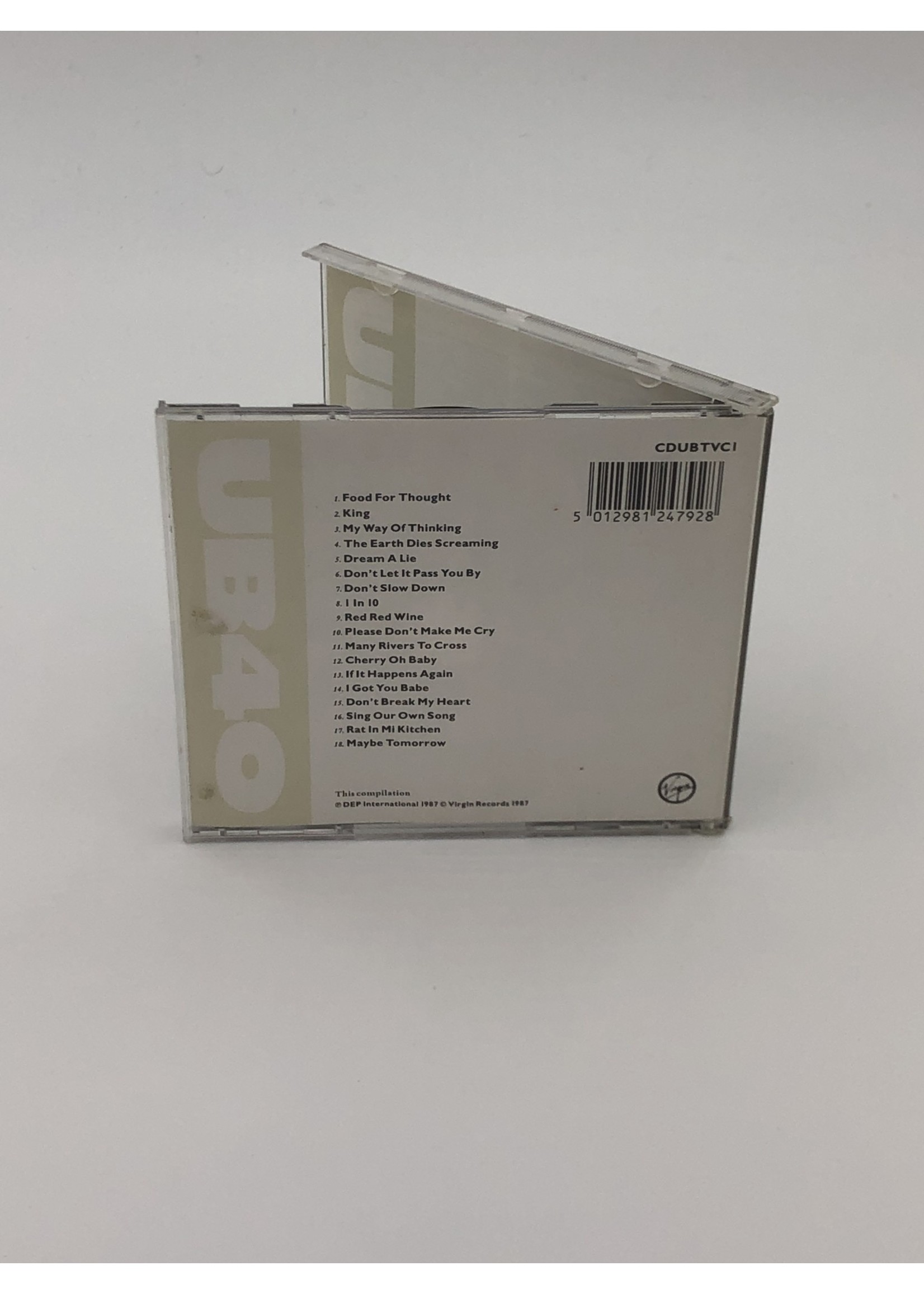 CD The Best of UB40: Volume One CD