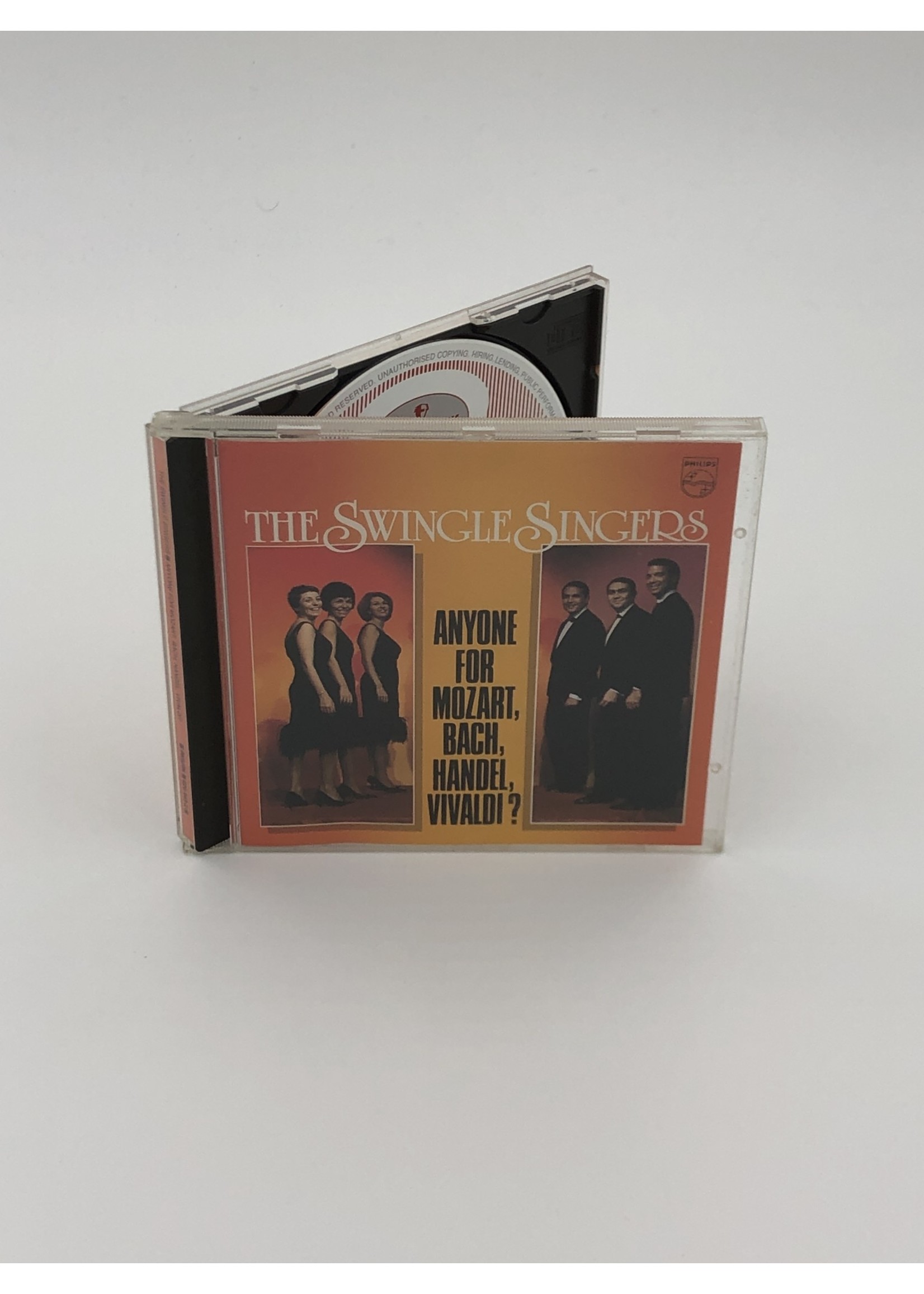 CD   The Swingle Singers Anyone for Mozart Bach Handel Vivaldi CD
