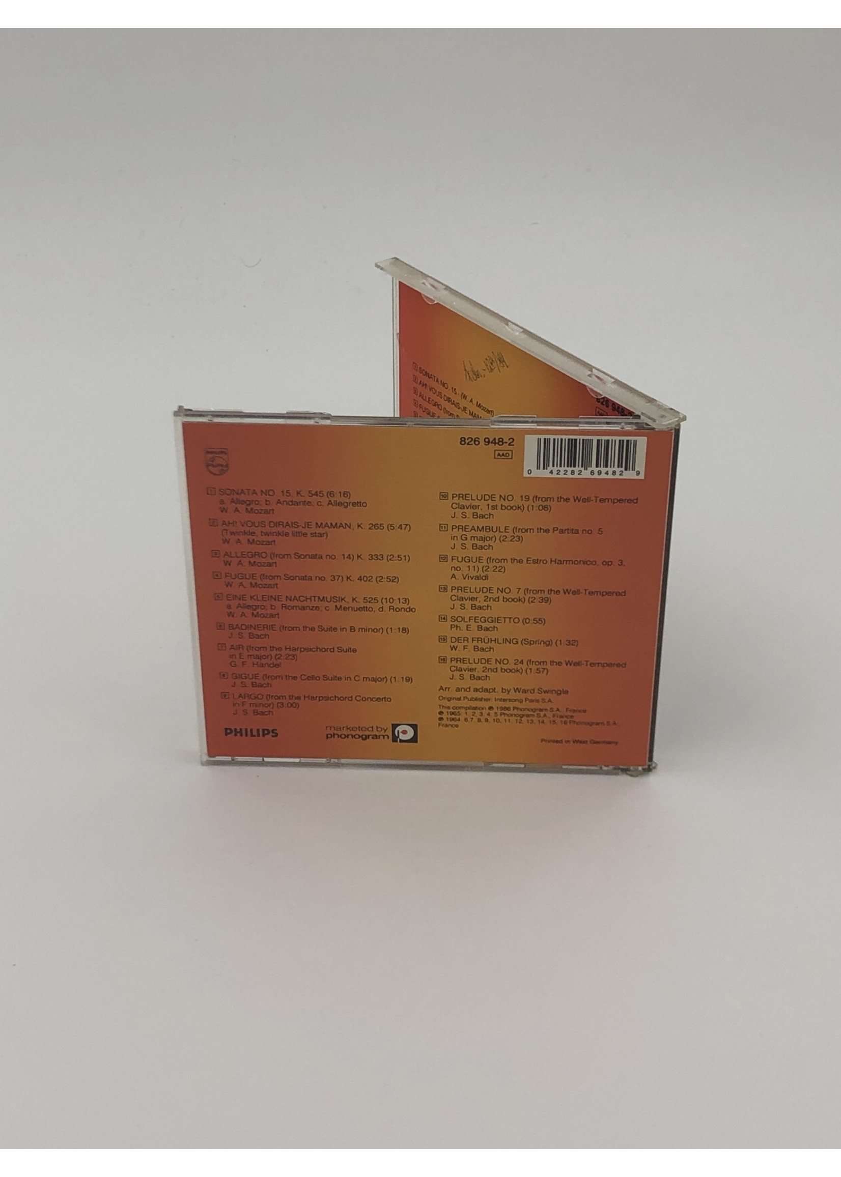 CD   The Swingle Singers Anyone for Mozart Bach Handel Vivaldi CD