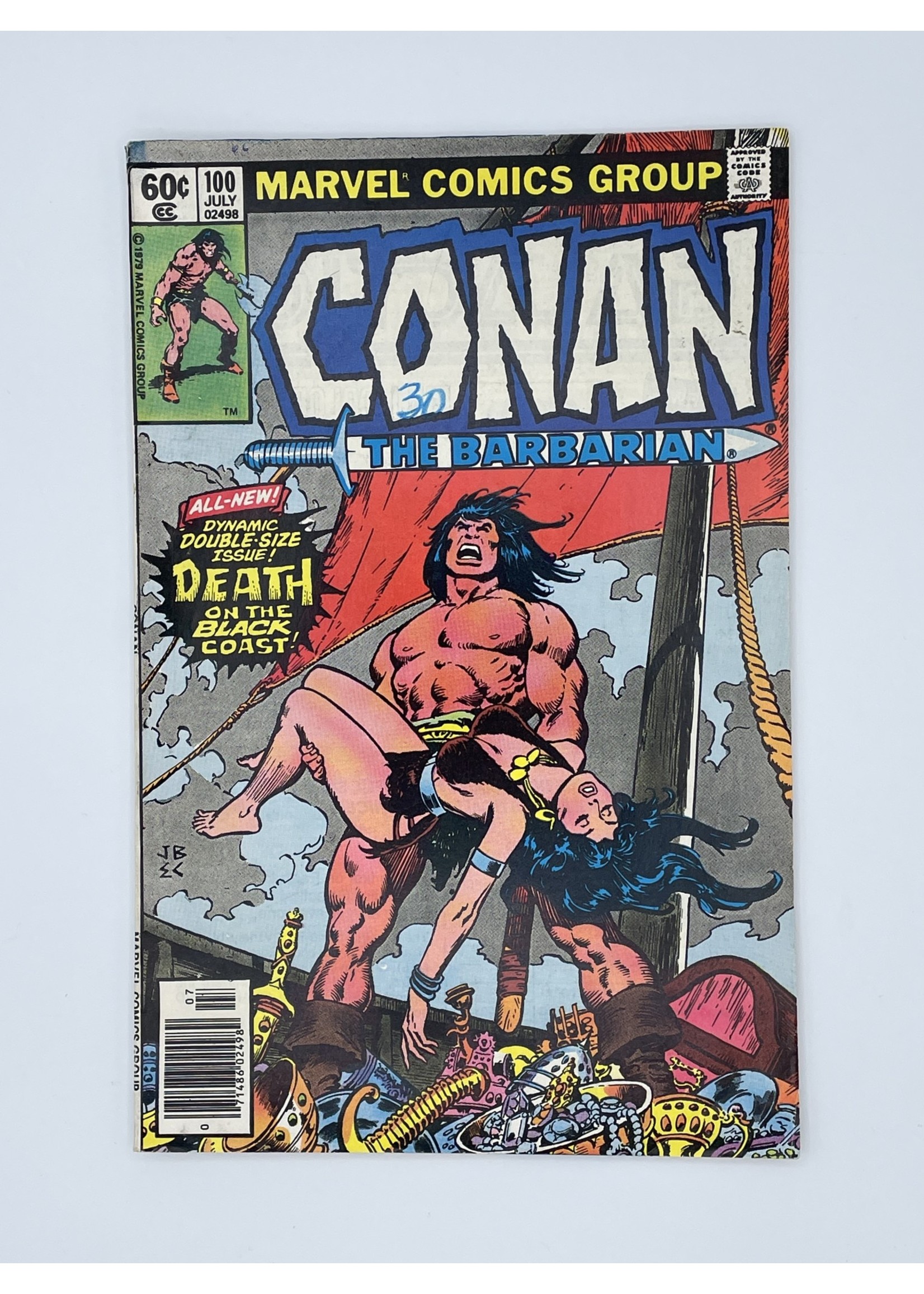 Marvel Conan The Barbarian #100 Marvel July 1979 Alt