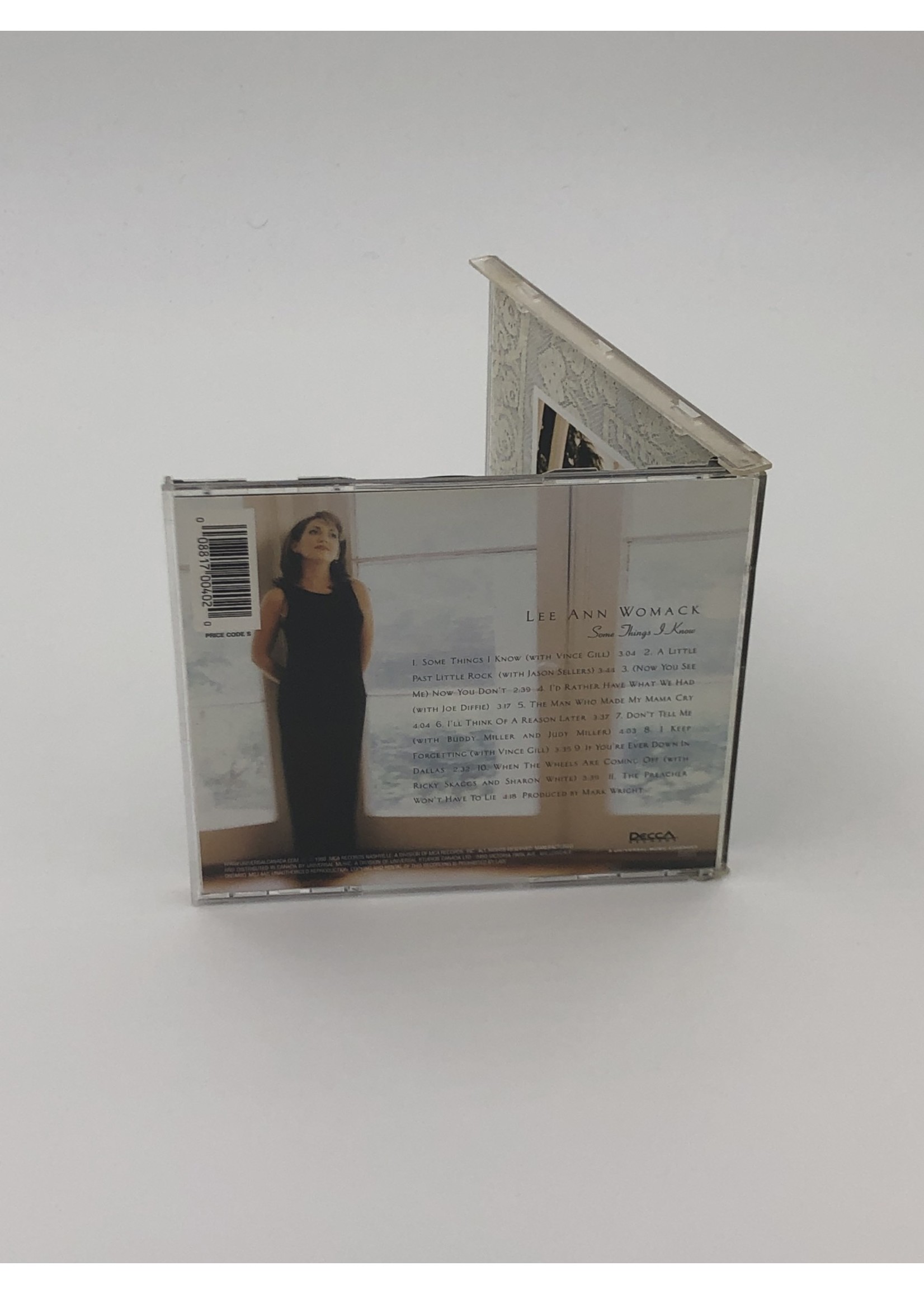 CD Lee Ann Womack: Some Things I Know CD