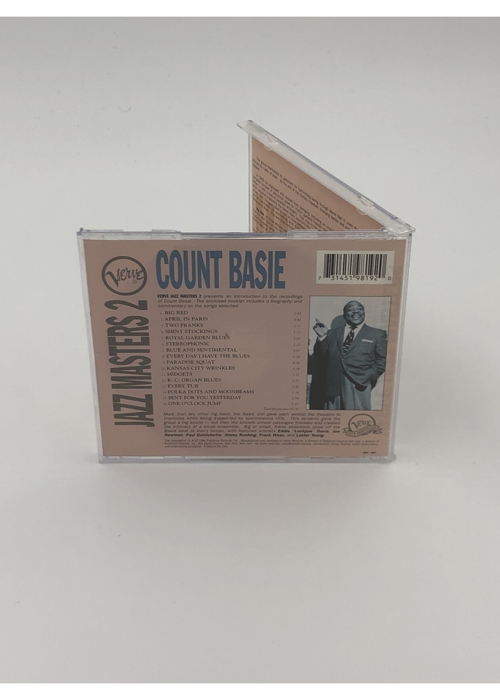 CD Count Basie Jazz Masters 2 CD