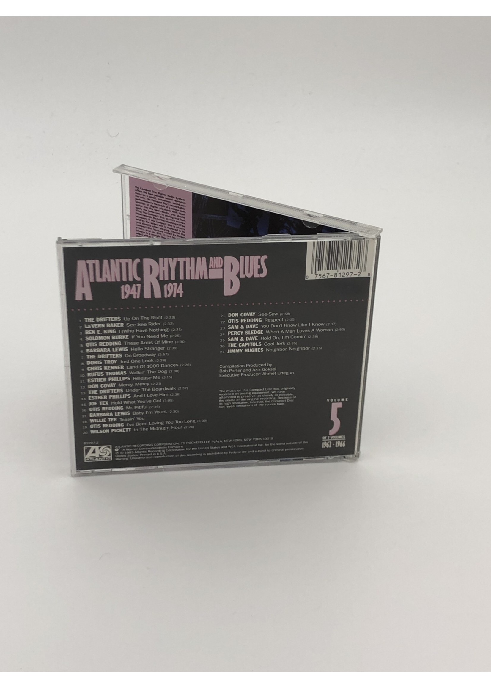 CD Atlantic Rhythm & Blues Volume 5 1962-1966 CD