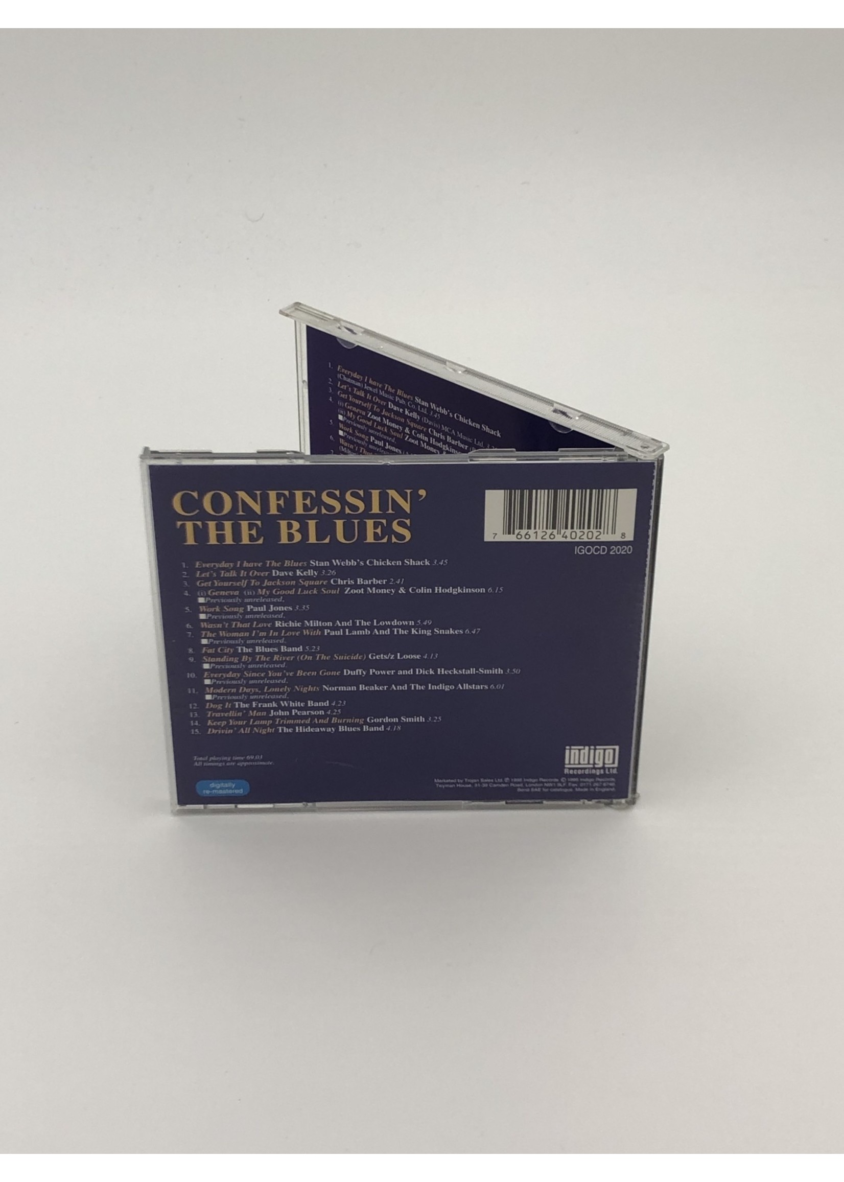 CD Confessin' The Blues: Various Artists CD