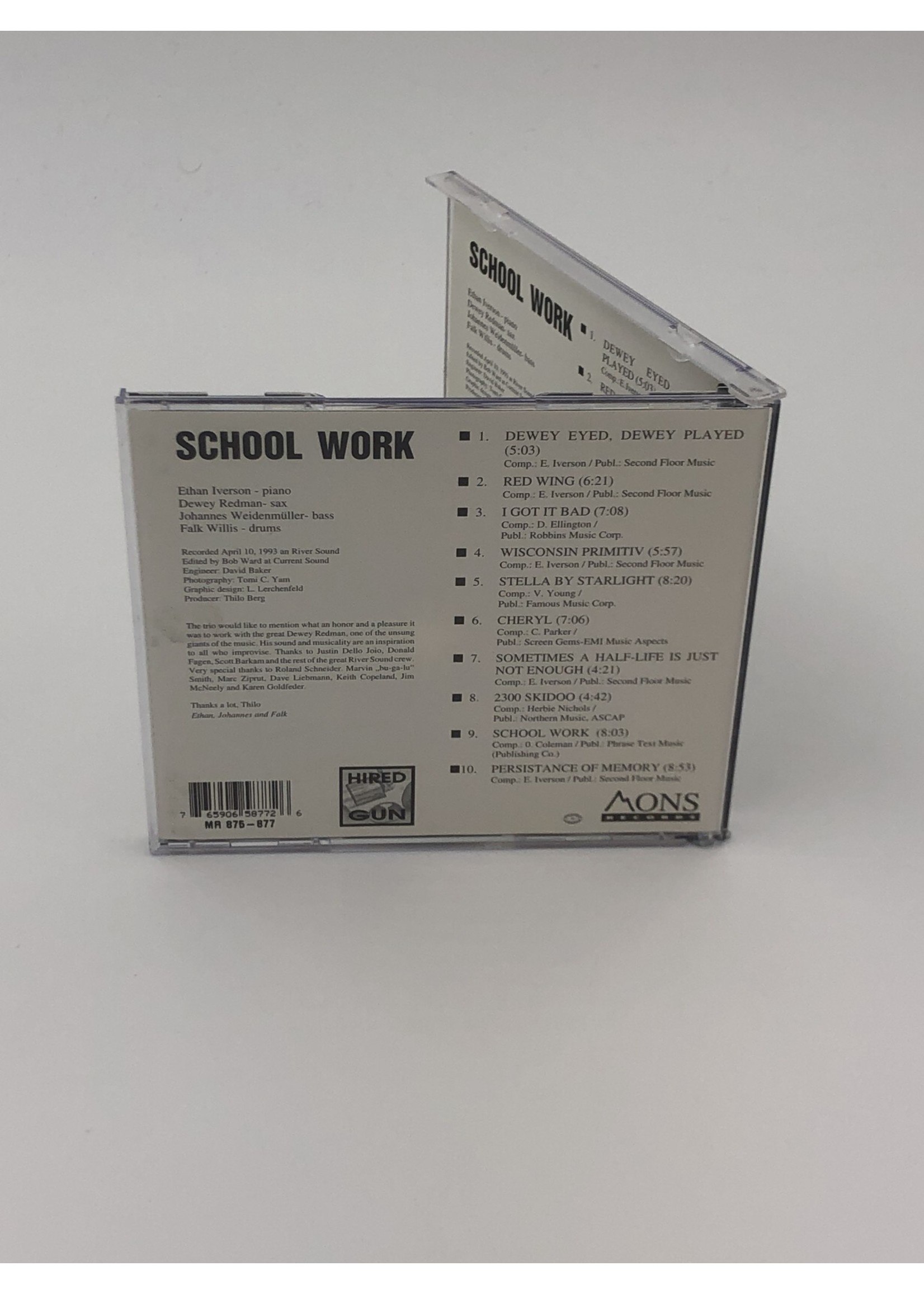 CD School Work: Jazz CD
