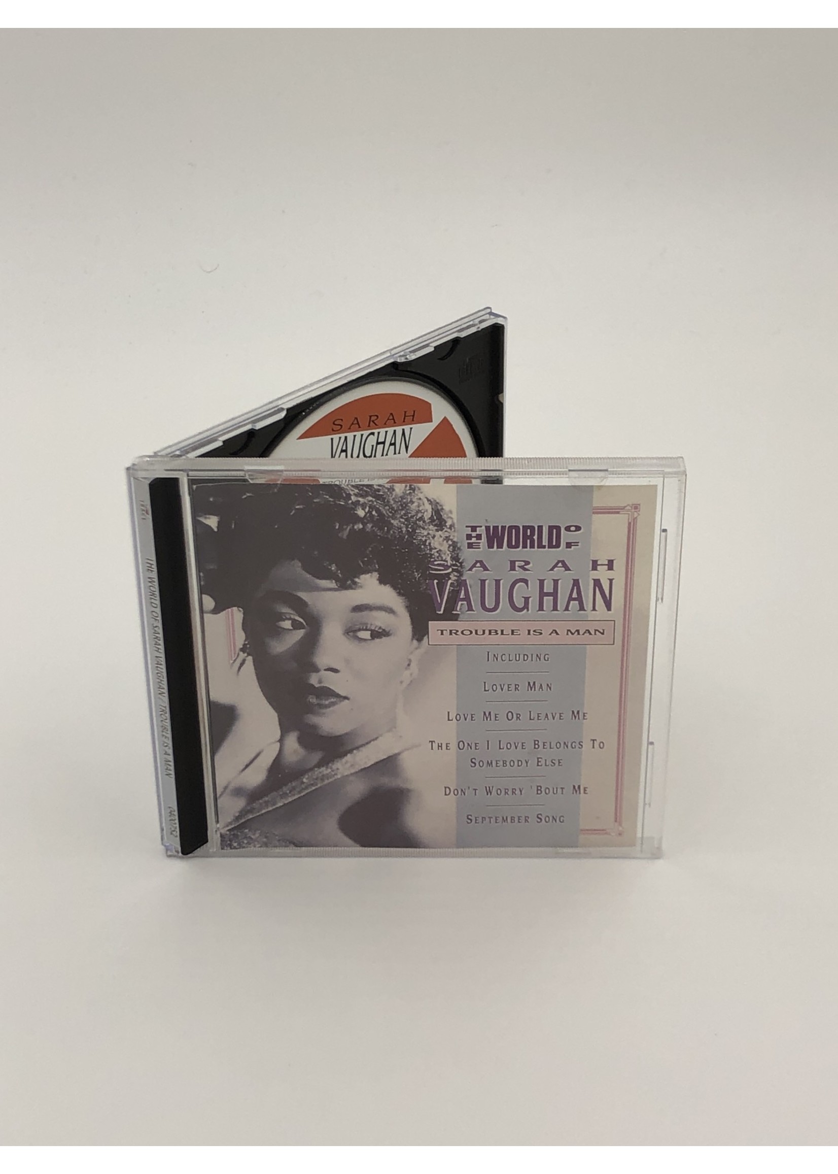CD The World of Sarah Vaughan Trouble is a Man CD