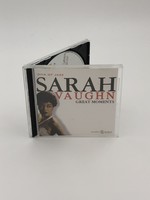 CD Sarah Vaughan Great Moments CD