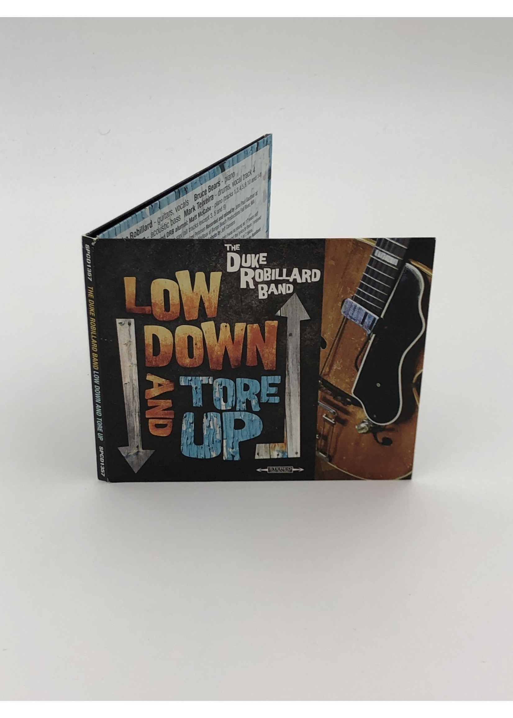 CD The Duke Robillard Band Low Down and Tore Up CD