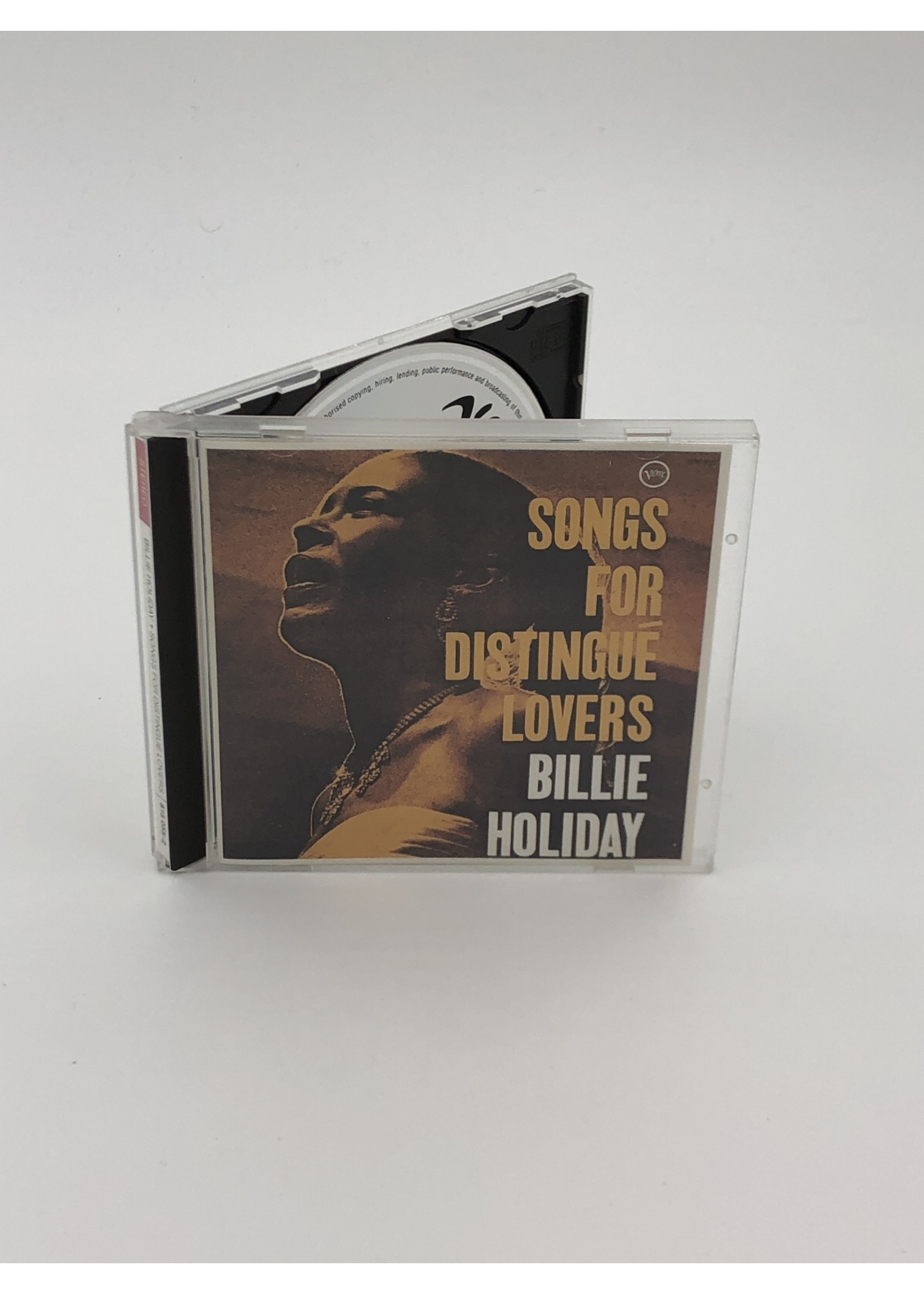 CD Billie Holiday Songs for Distingue Lovers CD