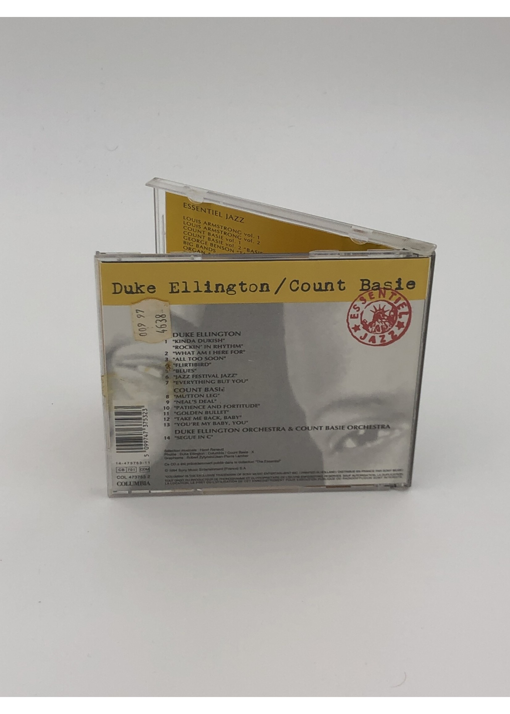 CD Essentiel Jazz Duke Ellington Count Basie CD