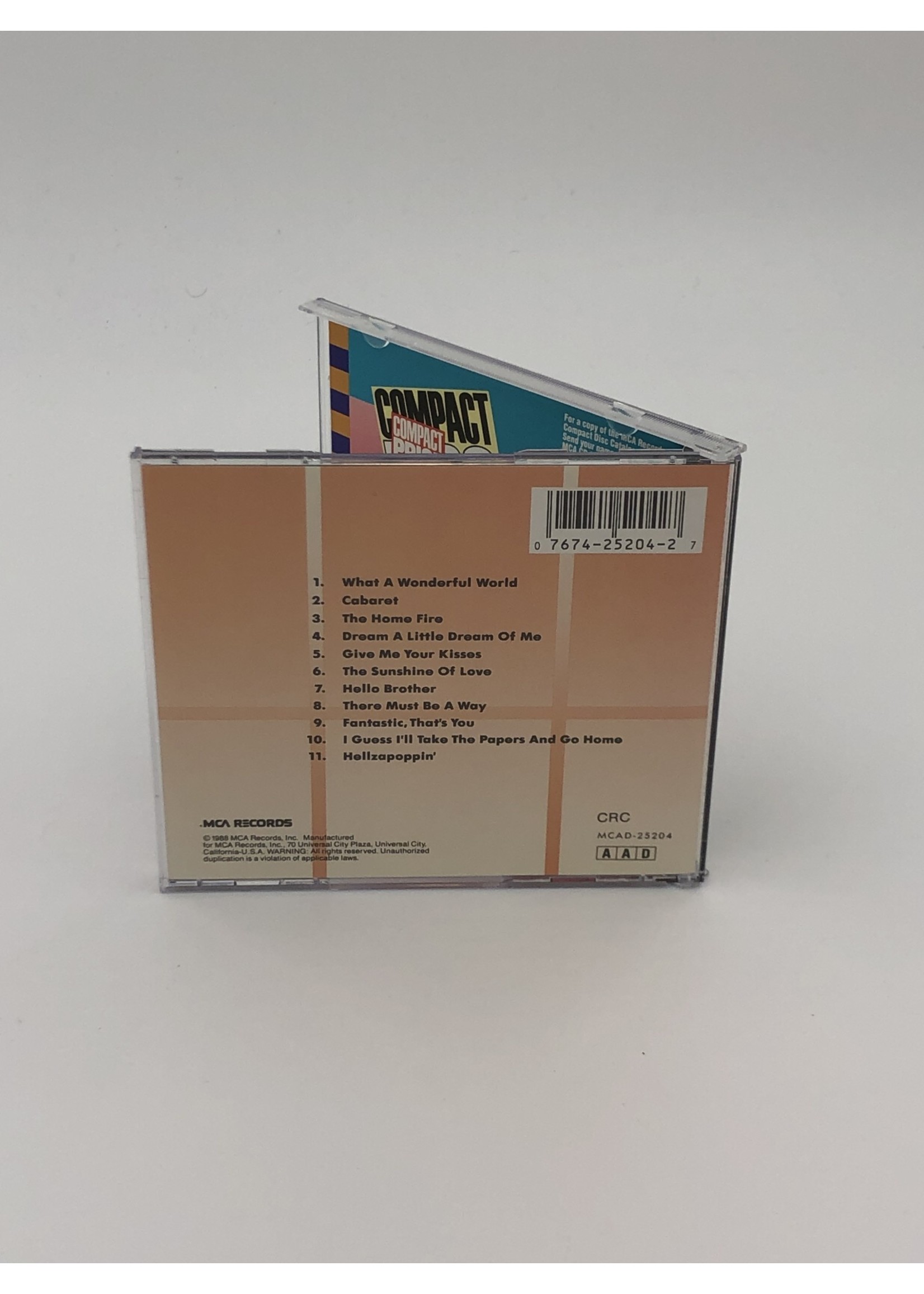 CD Louis Armstrong What a Wonderful World CD