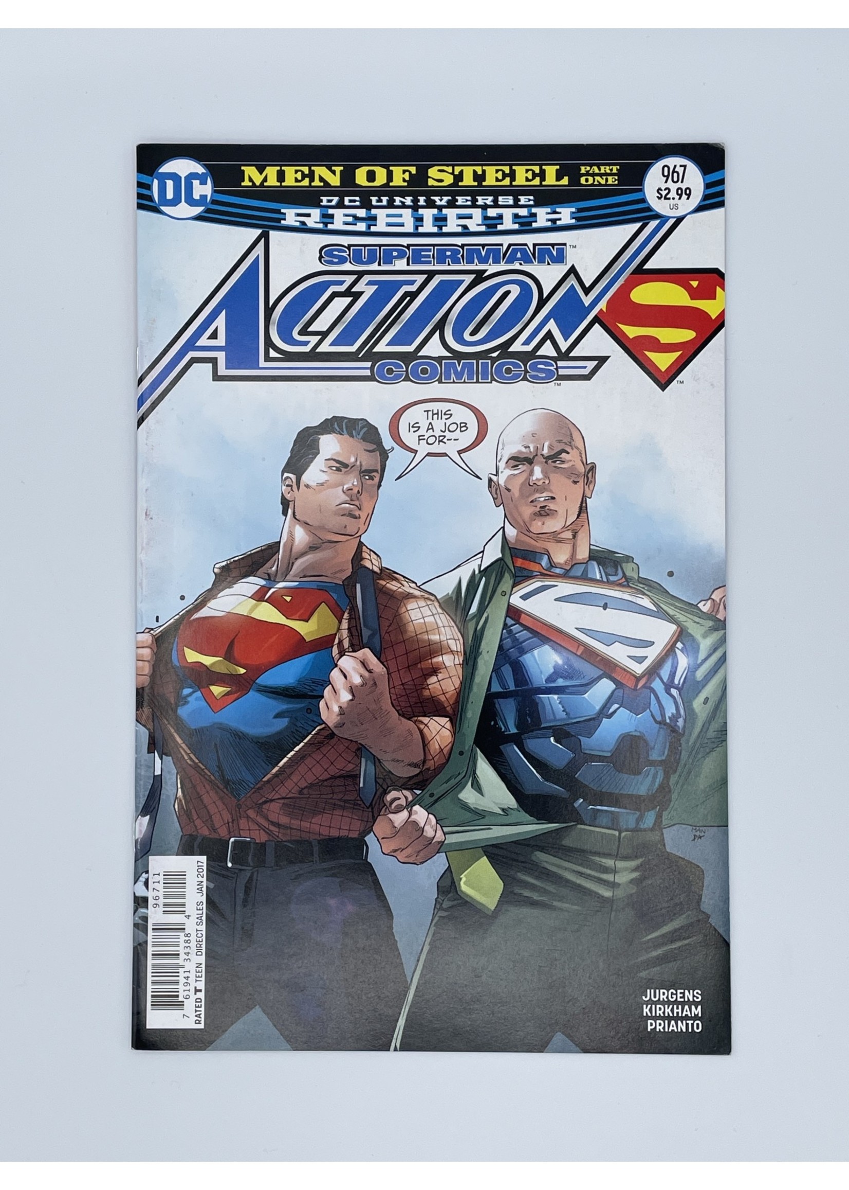 DC Action Comics #967 Dc January 2017