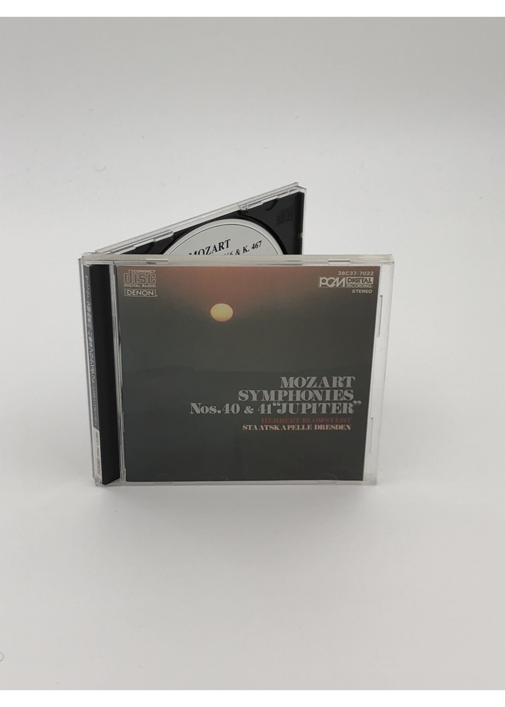 CD Mozart Symphonies No 40 41 Jupiter CD