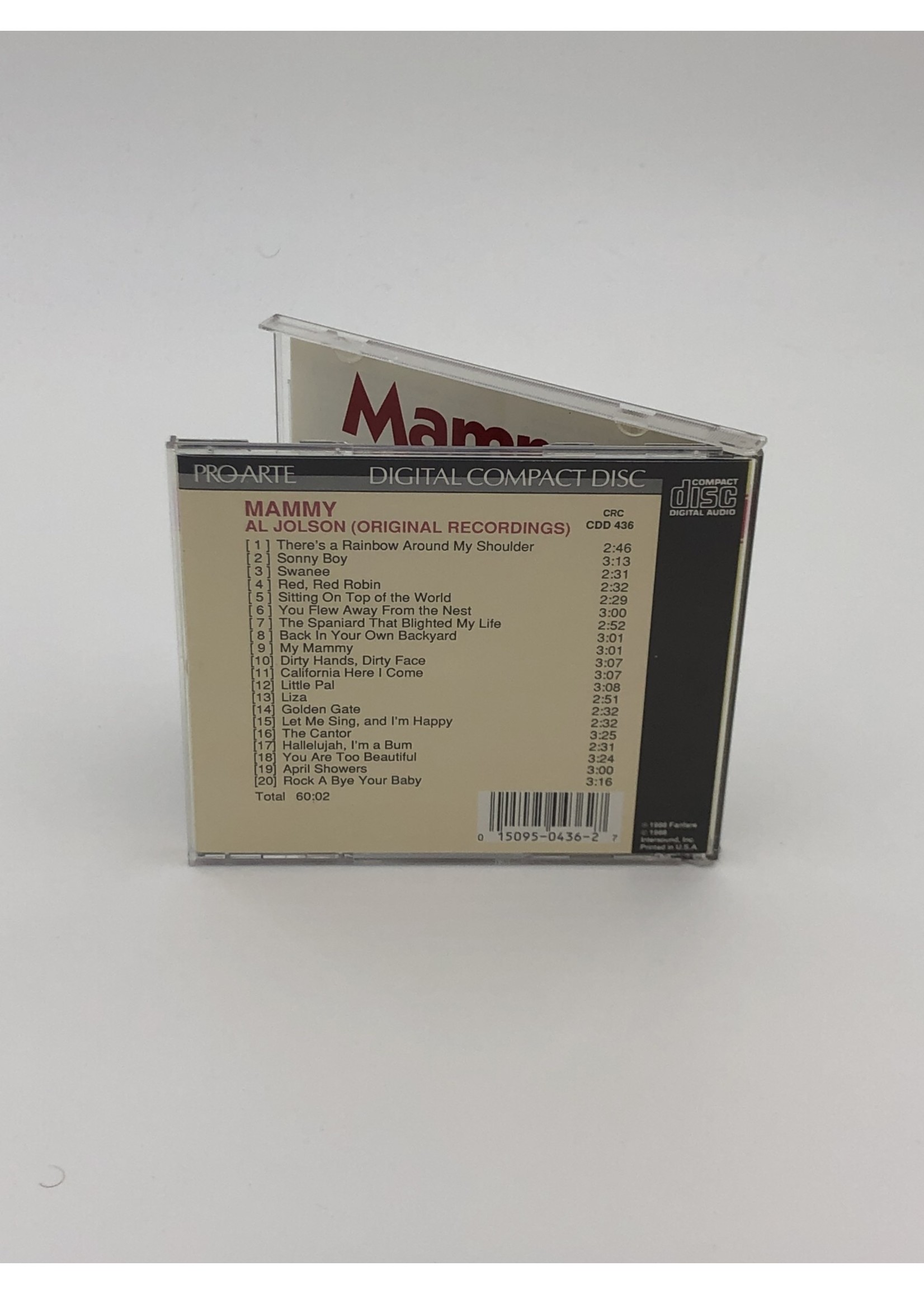CD Al Jolson Mammy CD