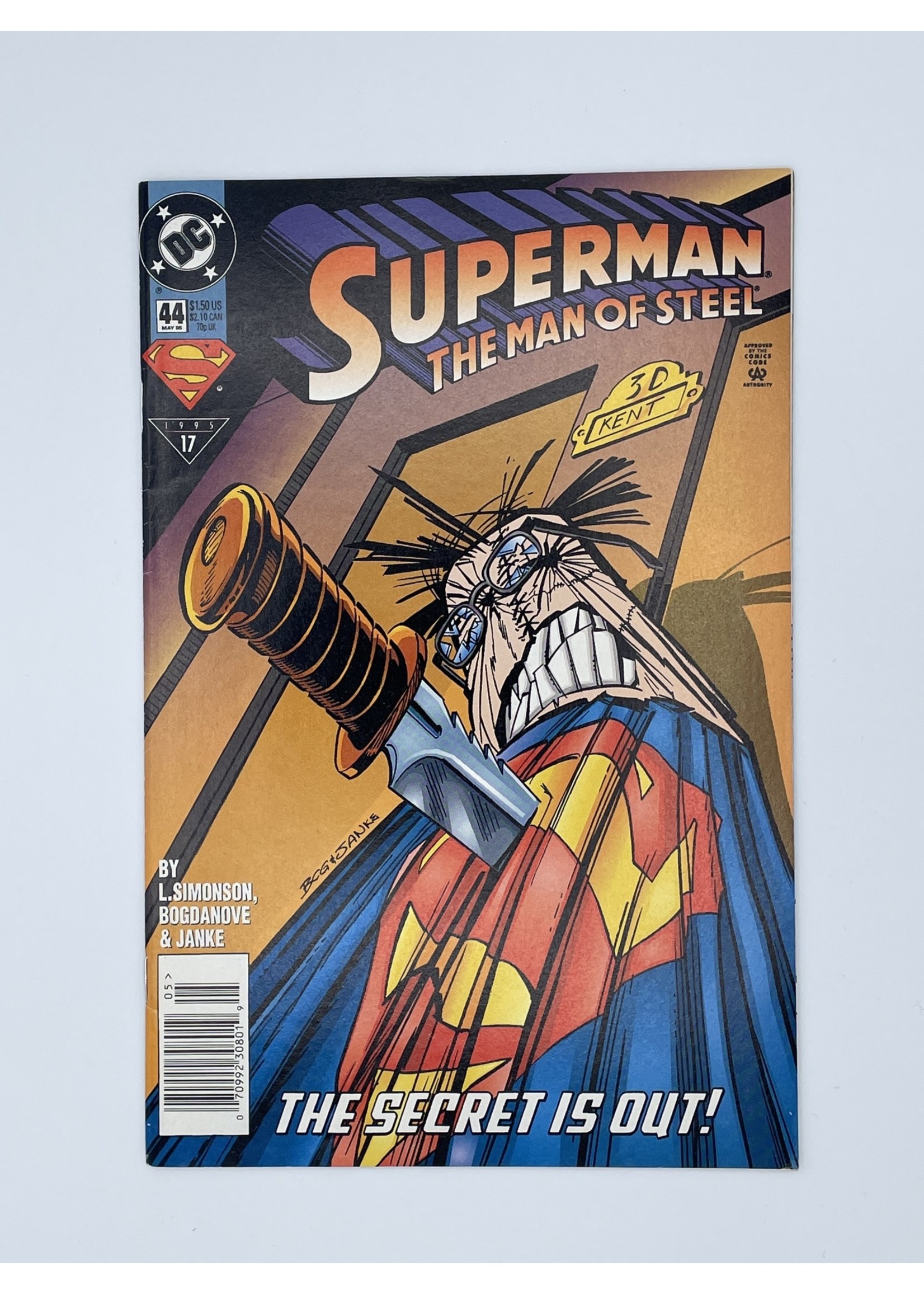DC Superman The Man Of Steel #44 Dc May 1995