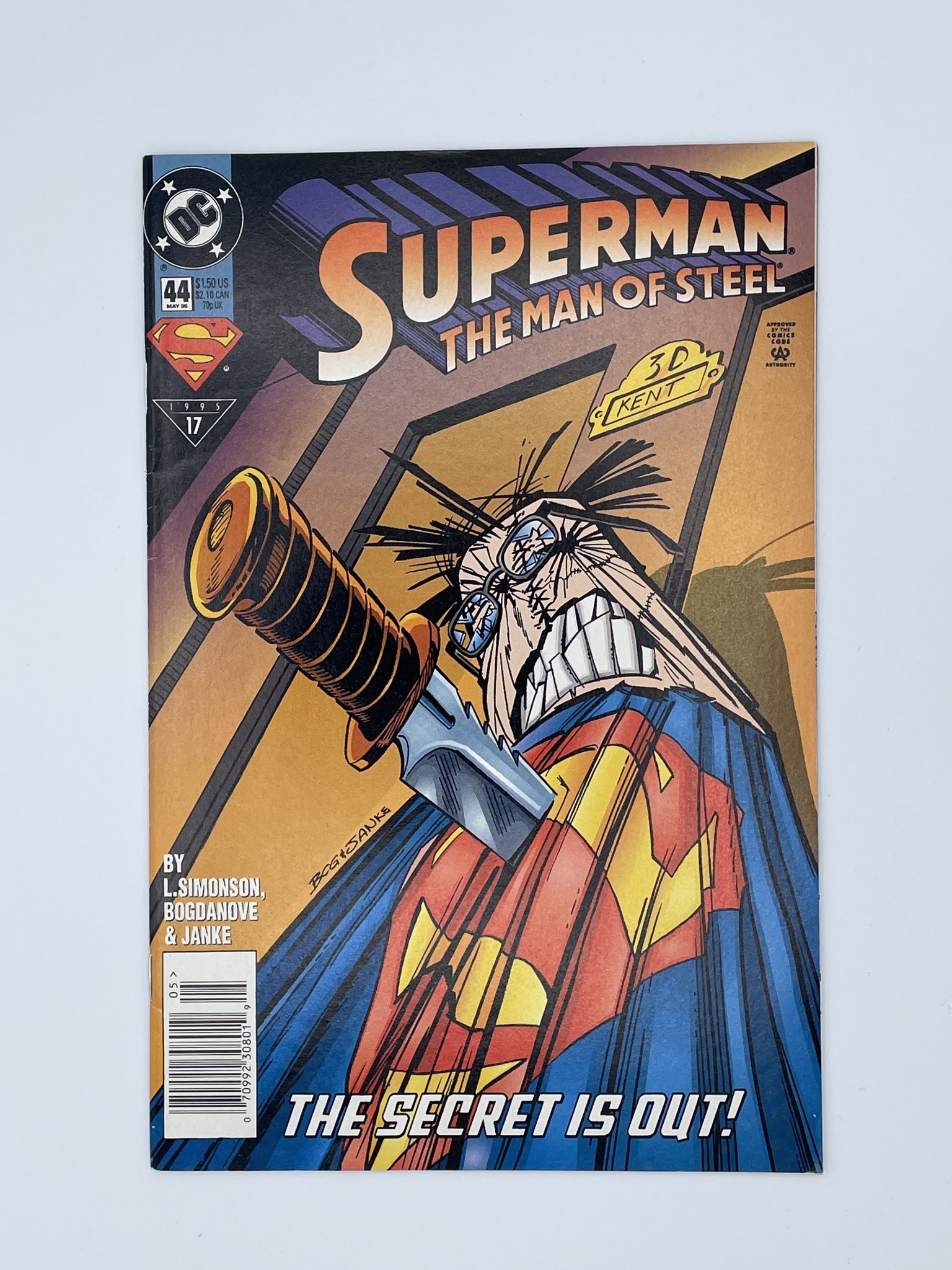 Superman:The Man Of Steel #44 Dc May 1995 - This N That