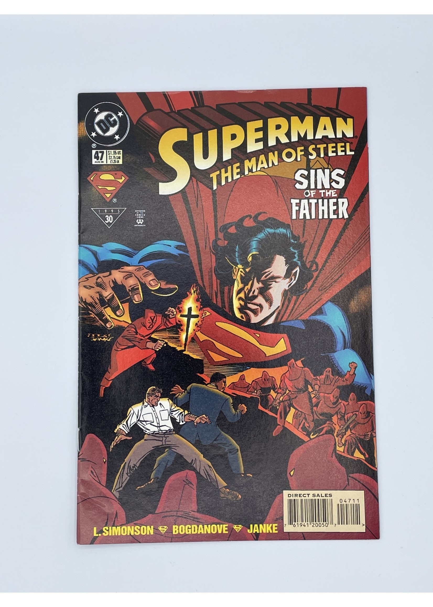 DC Superman The Man Of Steel #47 Dc August 1995