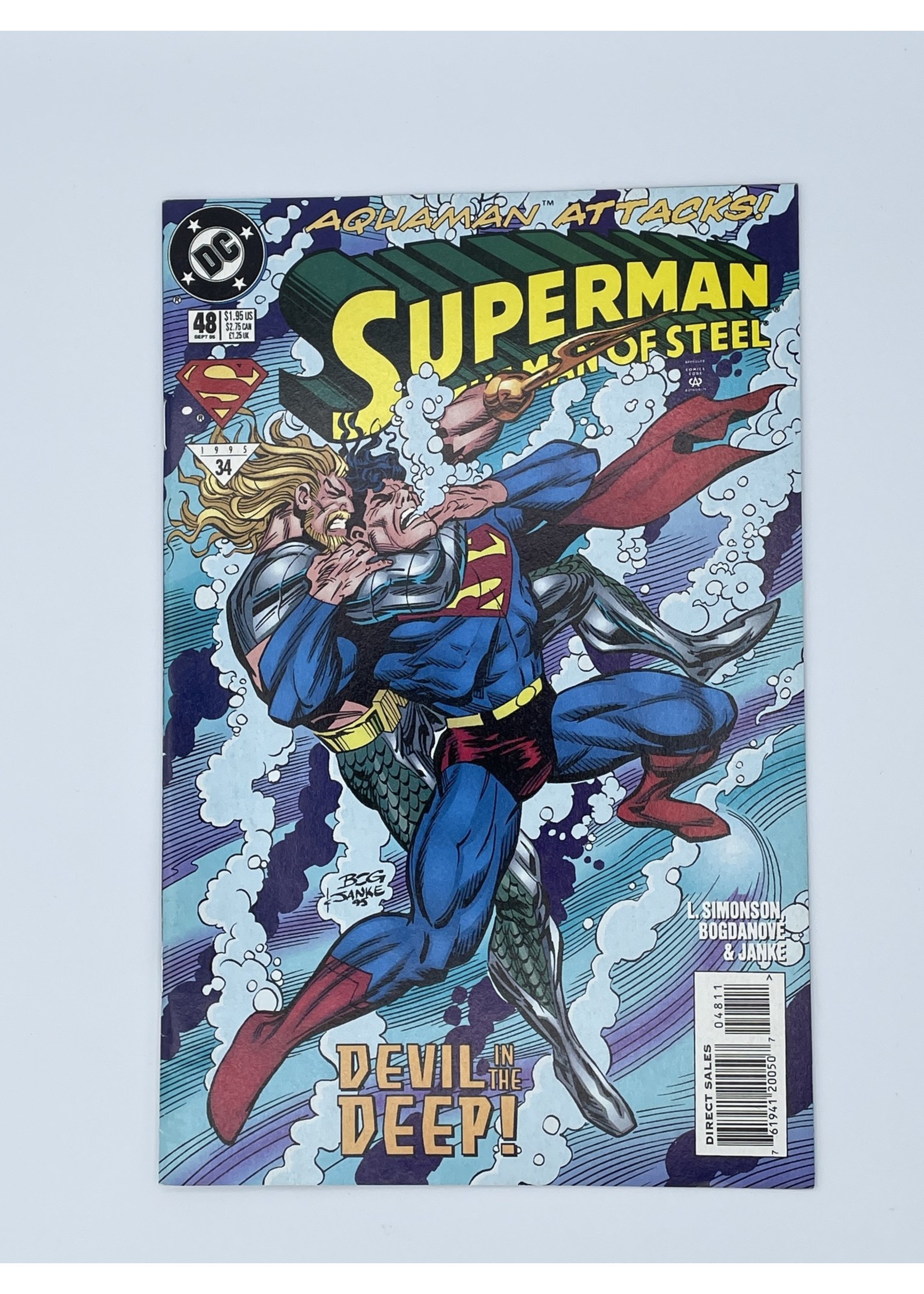 DC Superman The Man Of Steel #48 Dc September 1995
