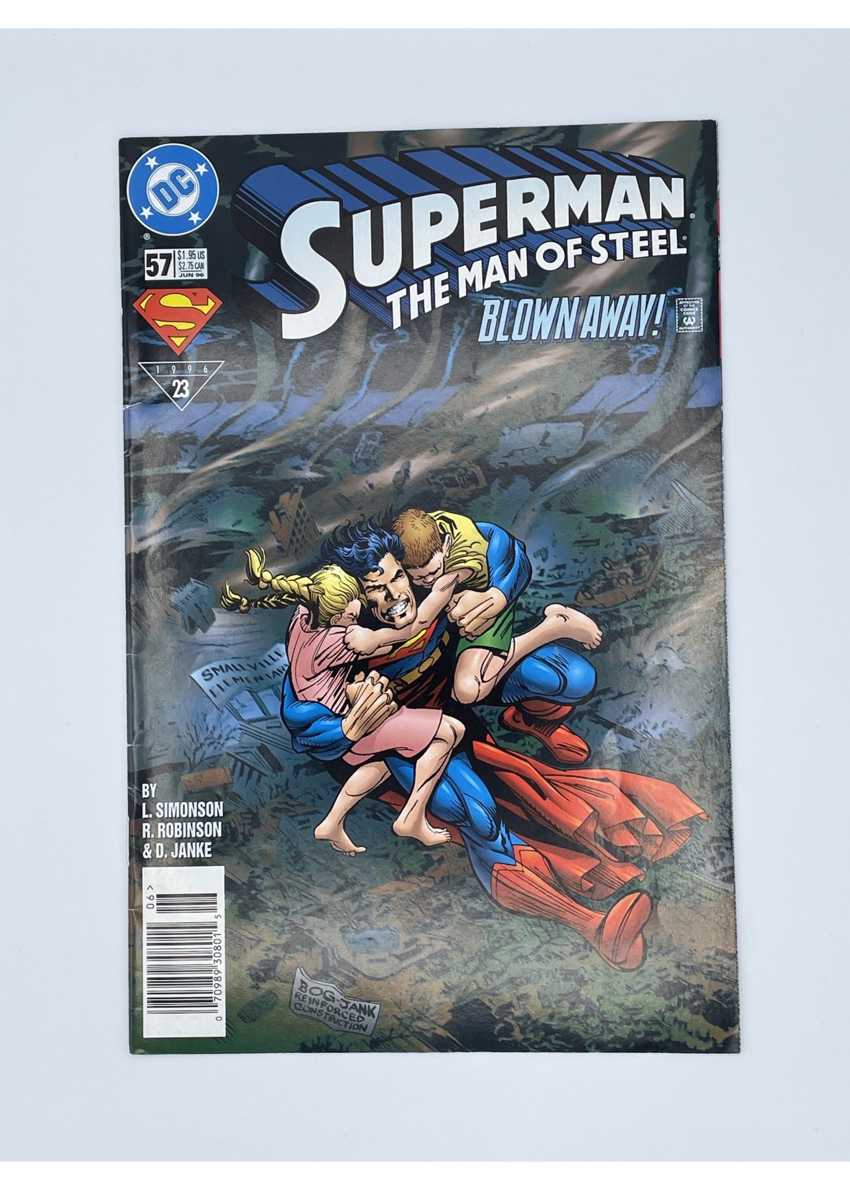 DC Superman The Man Of Steel #57 Dc June 1996